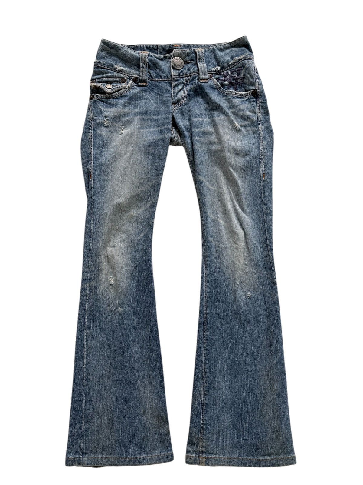 Hysteric Glamour Hysteric Glamour Kinky Flare denim pants Size 26" / US 2 / IT 38 - 1 Thumbnail