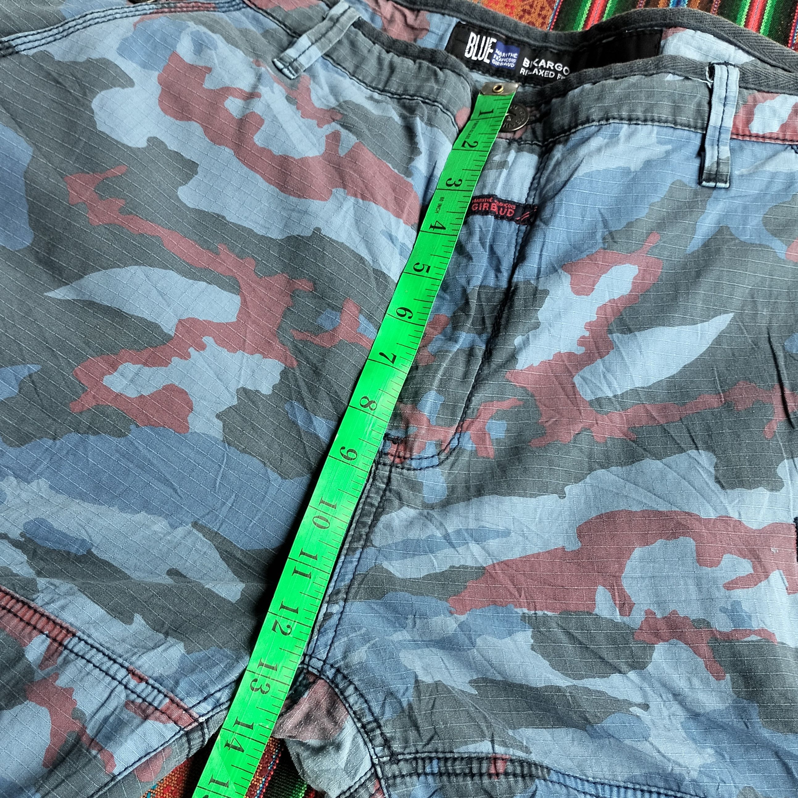Marithe + Francois Girbaud Marithe francoi girbaud camouflage hybrid cargo short Size US 40 / EU 56 - 21 Thumbnail