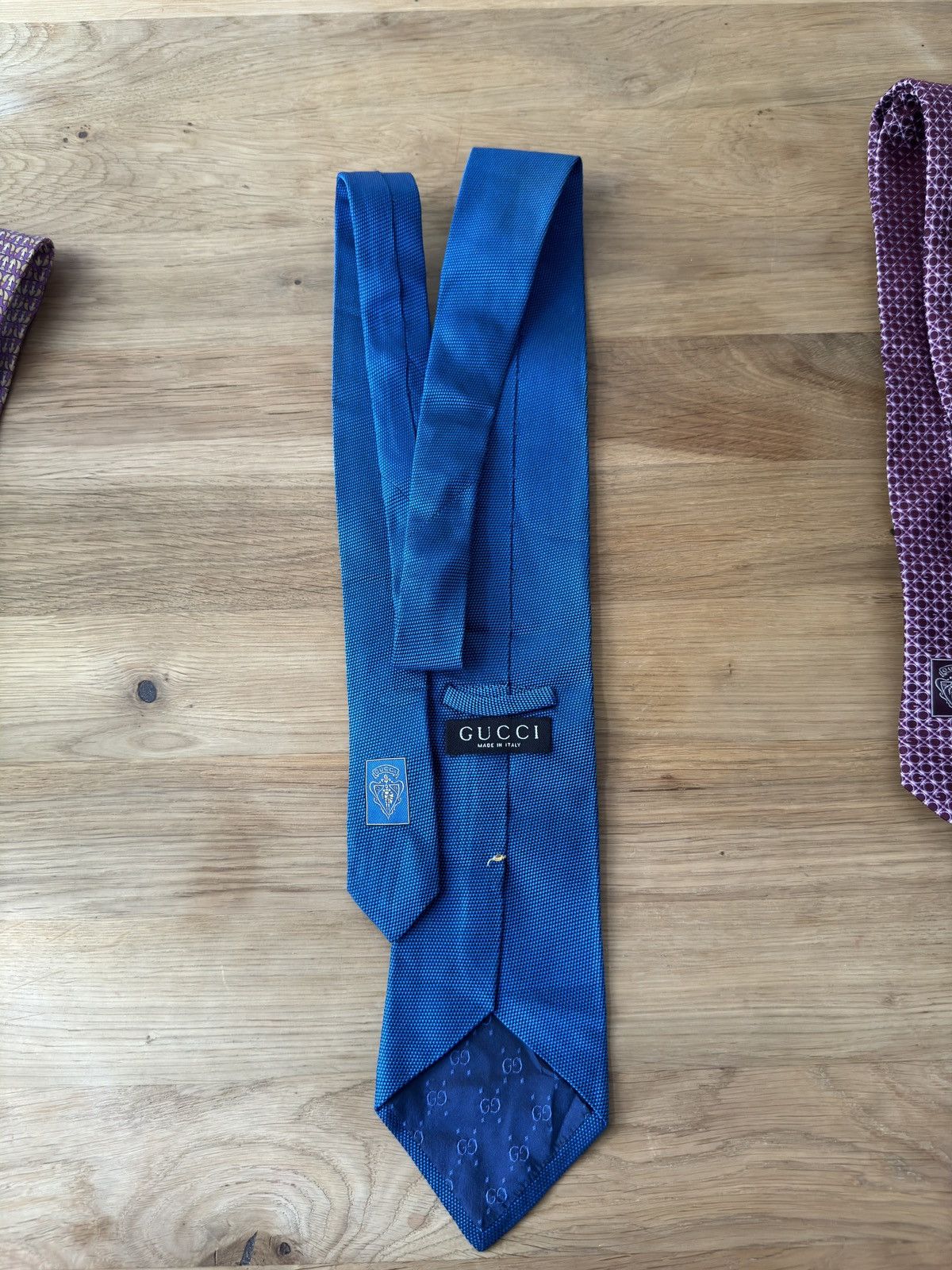 Gucci Gucci monogram tie Size ONE SIZE - 1 Thumbnail