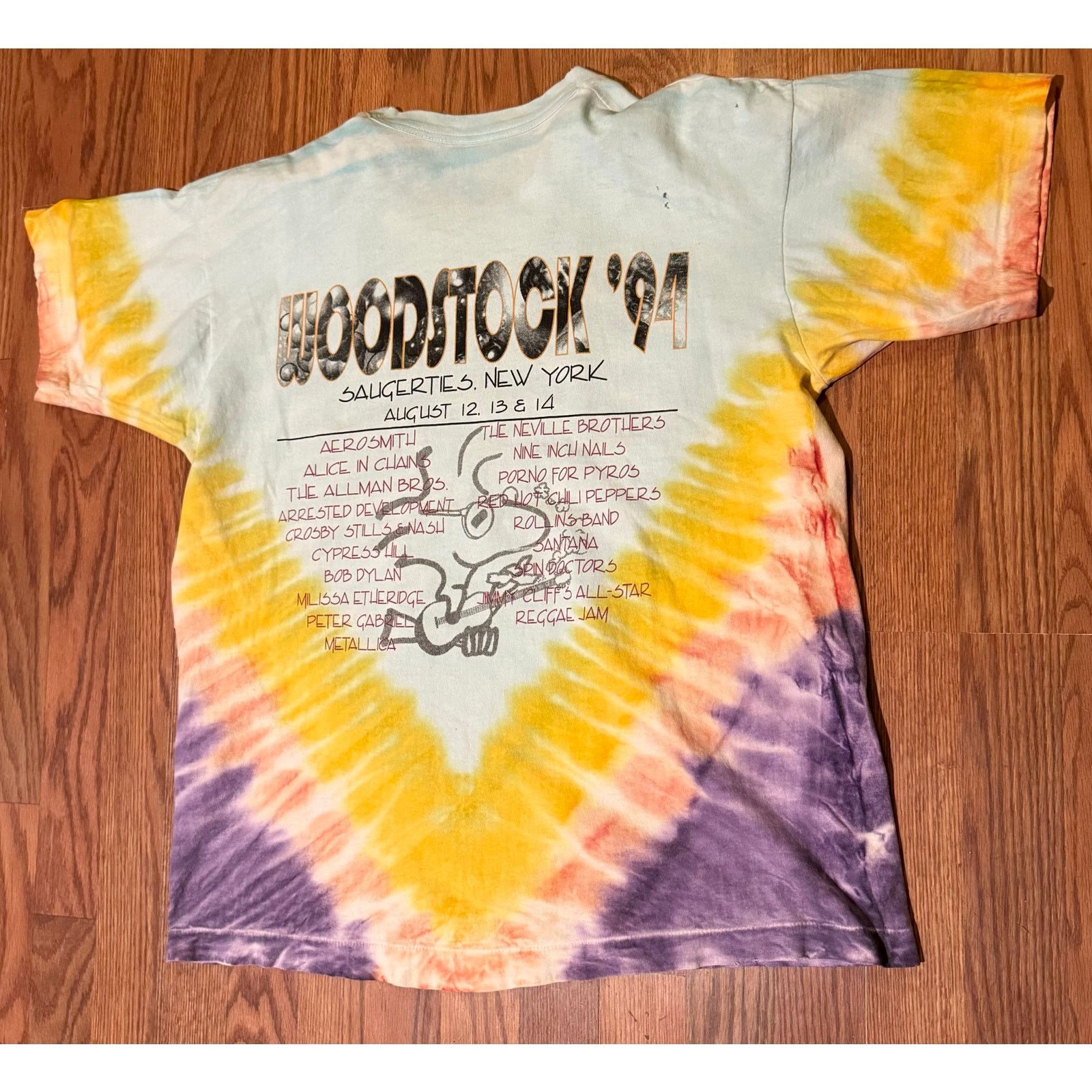 Other Vintage 1994 Woodstock concert shirt size XL Size US XL / EU 56 / 4 - 4 Thumbnail