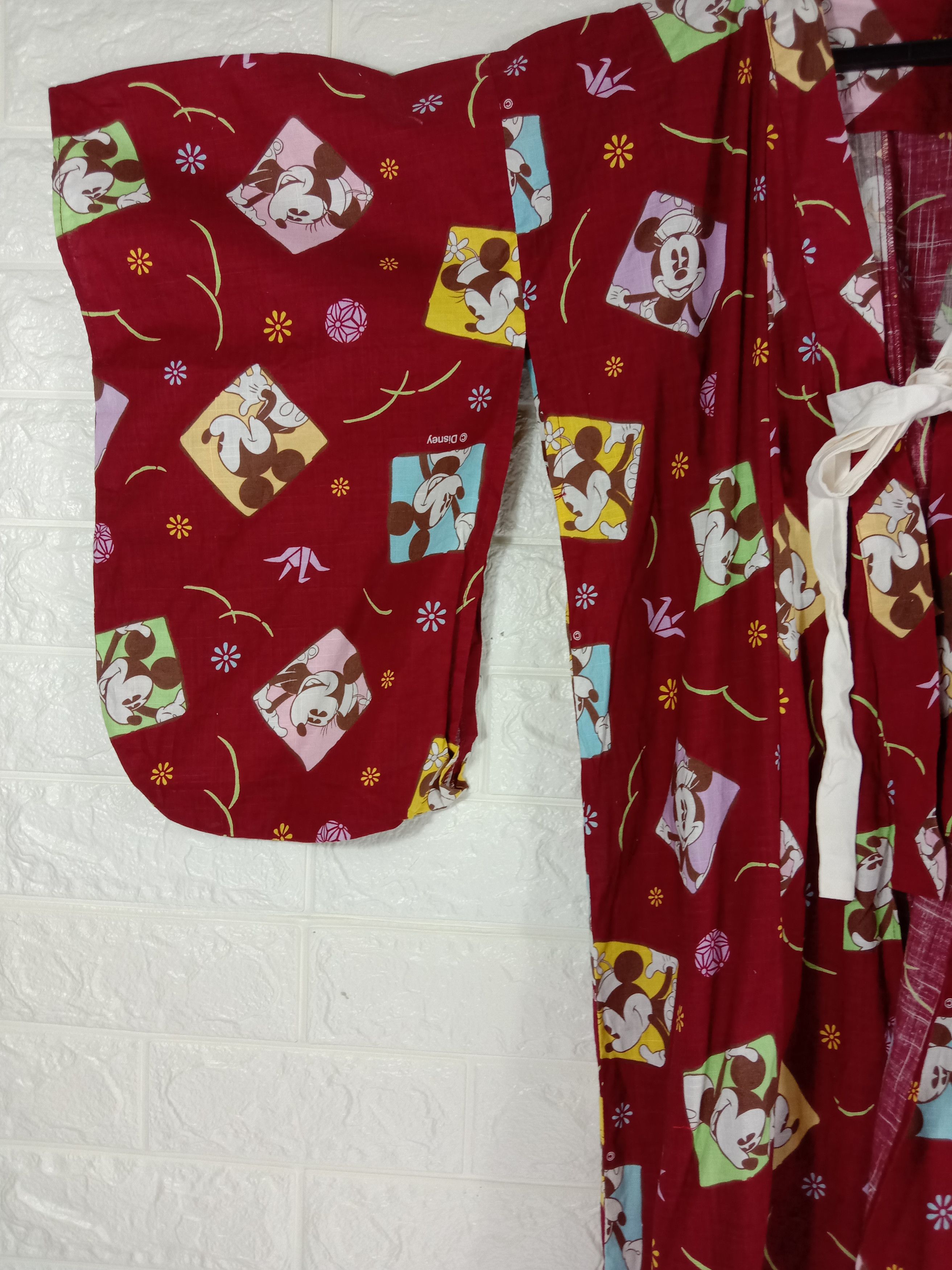 Disney Vintage Tokyo Disney Mickey Mouse Full Printed Kimono Size S / US 4 / IT 40 - 2 Thumbnail