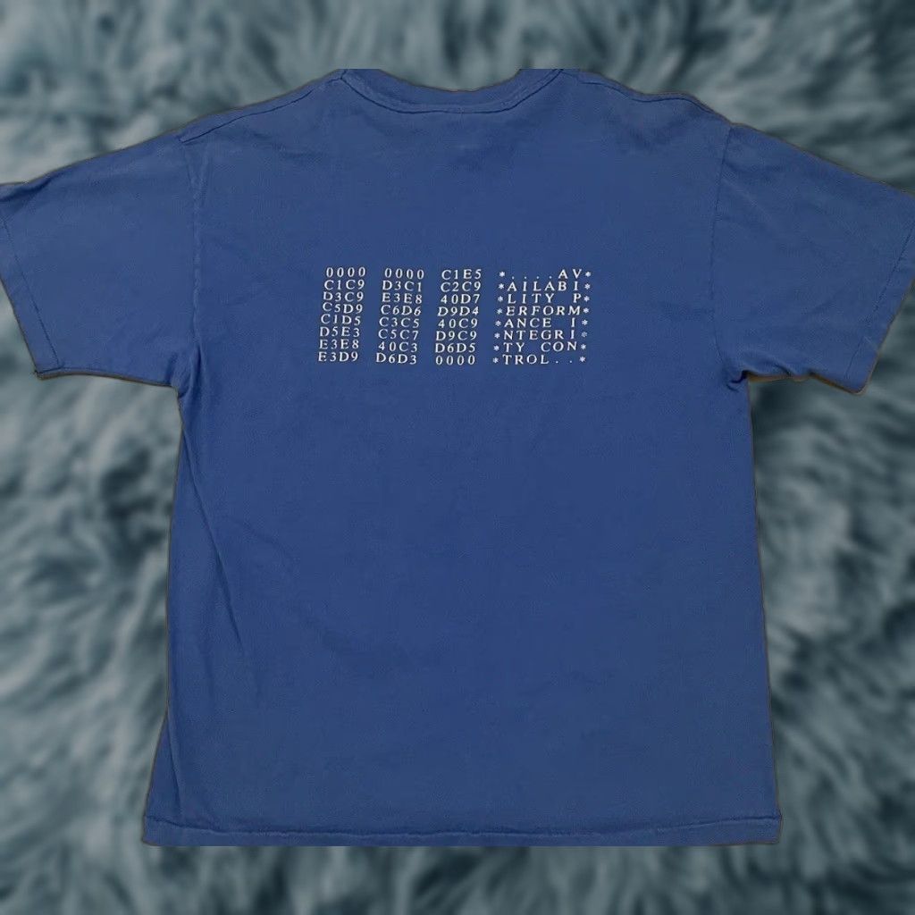 Apple VINTAGE 90s BMC Software Faded Shirt M Blue Cotton Single Stitch T-Shirt Mens Adult Size US M / EU 48-50 / 2 - 1 Thumbnail