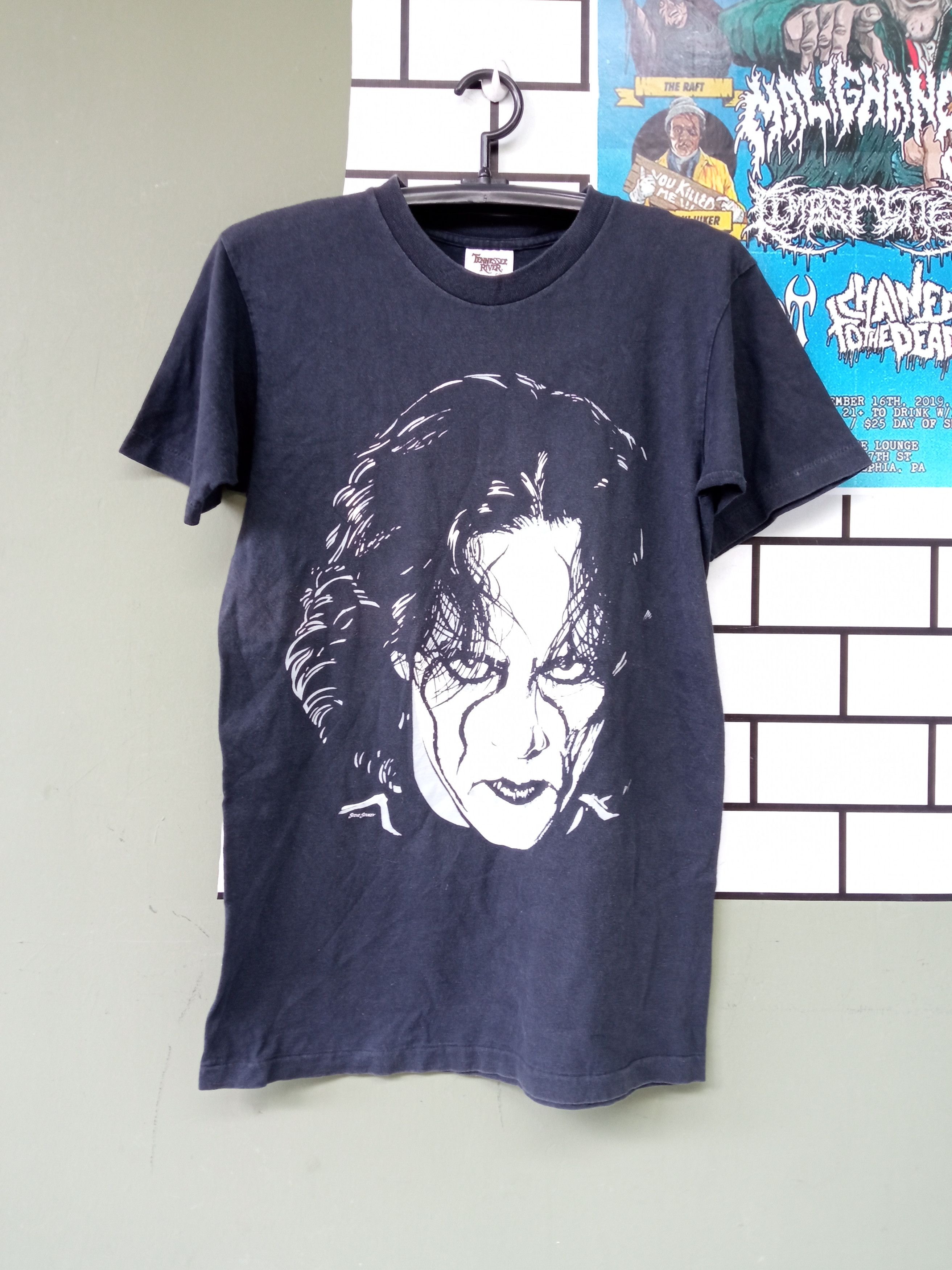 image of Made In USA x Vintage Sting Wcw Wwf Wrestling Vintage T Shirt in Black, Men's (Size Medium)