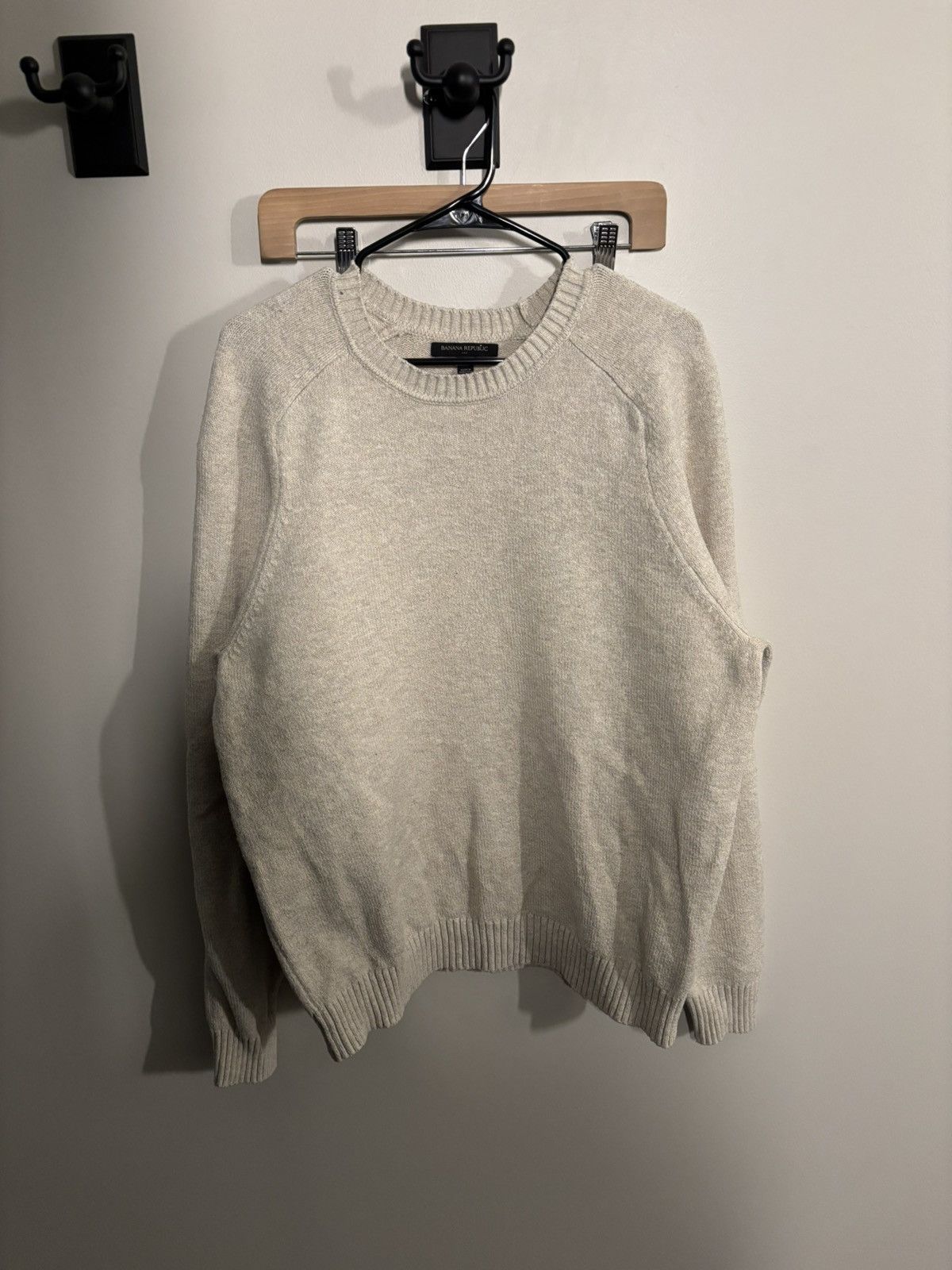 Banana Republic Vintage oatmeal sweater Size US XL / EU 56 / 4 - 1 Thumbnail