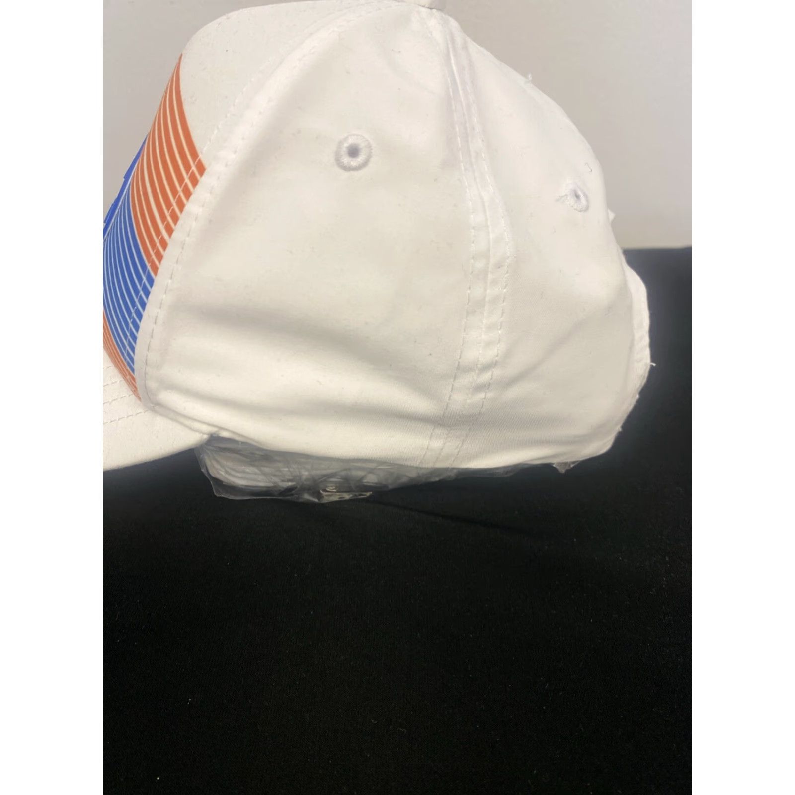 Vintage PGA White Cap Patch Cap Adjustable Strapback Golf Hat Men One Size White PGA Jr. League Patch Cap Garb /641 Size ONE SIZE - 3 Thumbnail