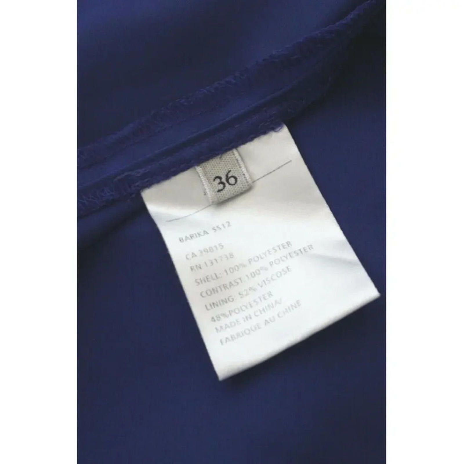Acne Studios Acne Blue Long Maxi Barika dress F 36 UK 8 Size S / US 4 / IT 40 - 4 Thumbnail
