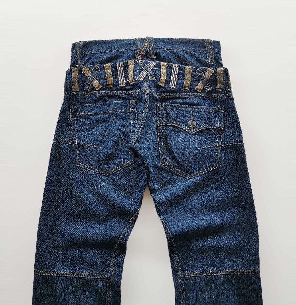 Hysteric Glamour Double waisted Sunlucas Denim Jeans Size US 31 - 5 Thumbnail