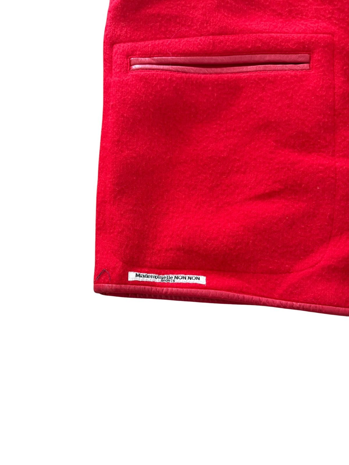 Mademoiselle Non Non Mademoiselle Non Non Jacket Leather Trim Issey Miyake Size L / US 10 / IT 46 - 4 Thumbnail