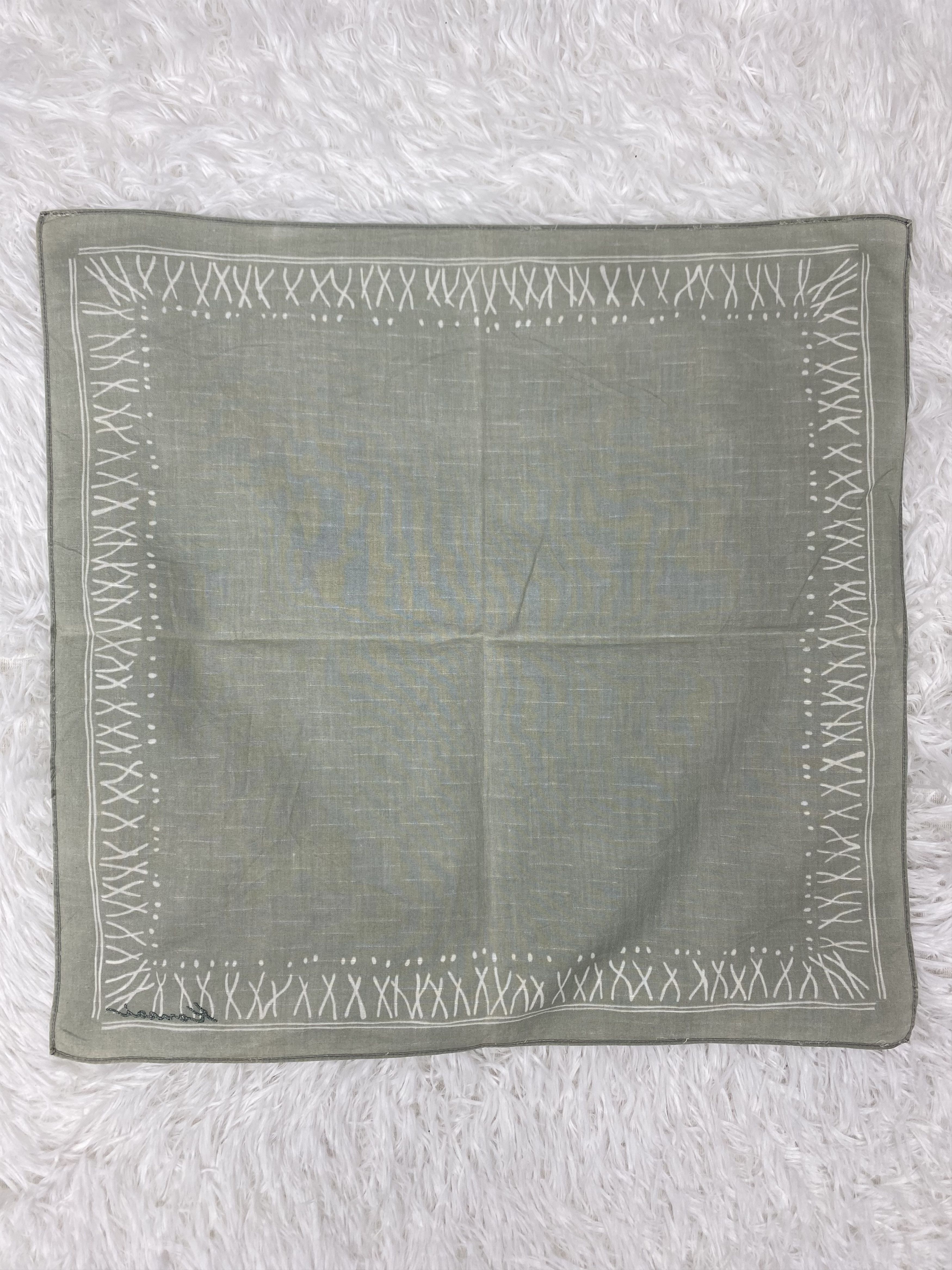 Kansai Yamamoto × Vintage Vintage Kansai Yamamoto Handkerchief Neckerchief PH0778 Size ONE SIZE - 4 Thumbnail