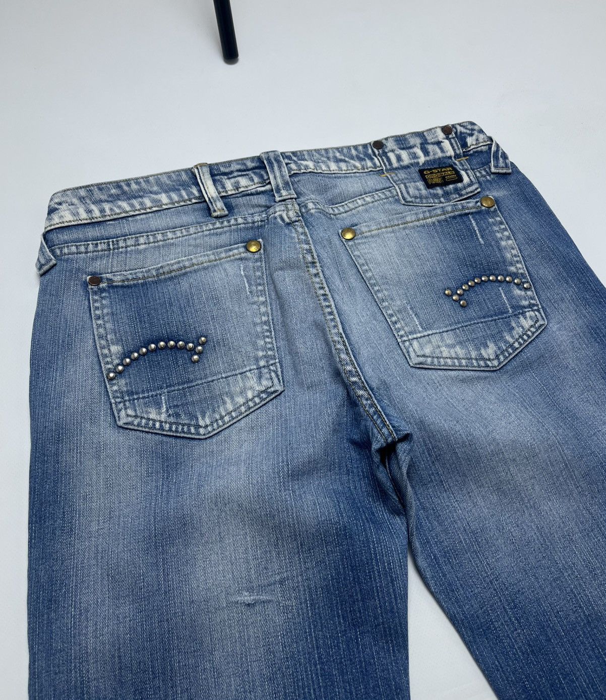 Junya Watanabe Crazy G-Star If Six Was Nine Flared Jeans 90s Size US 31 - 3 Thumbnail