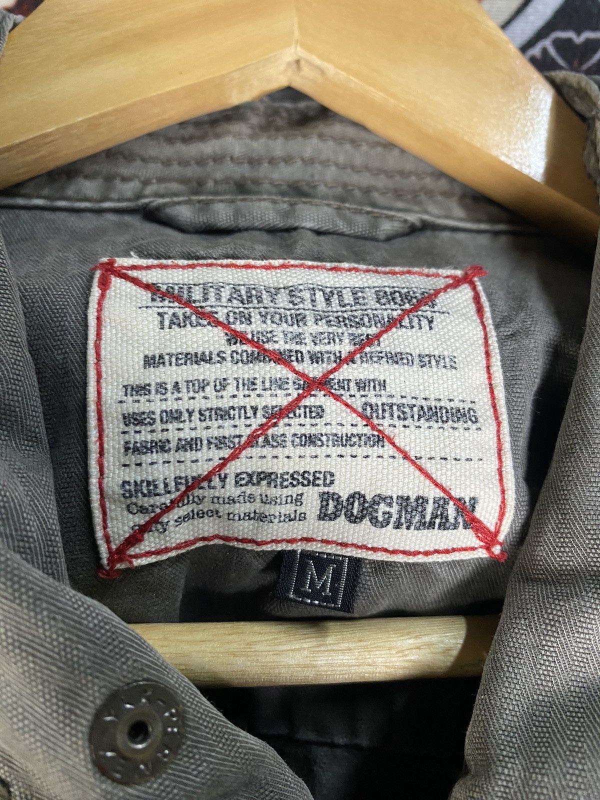 Japanese Brand Dogman Military Style Faded Jacket Size US M / EU 48-50 / 2 - 9 Thumbnail