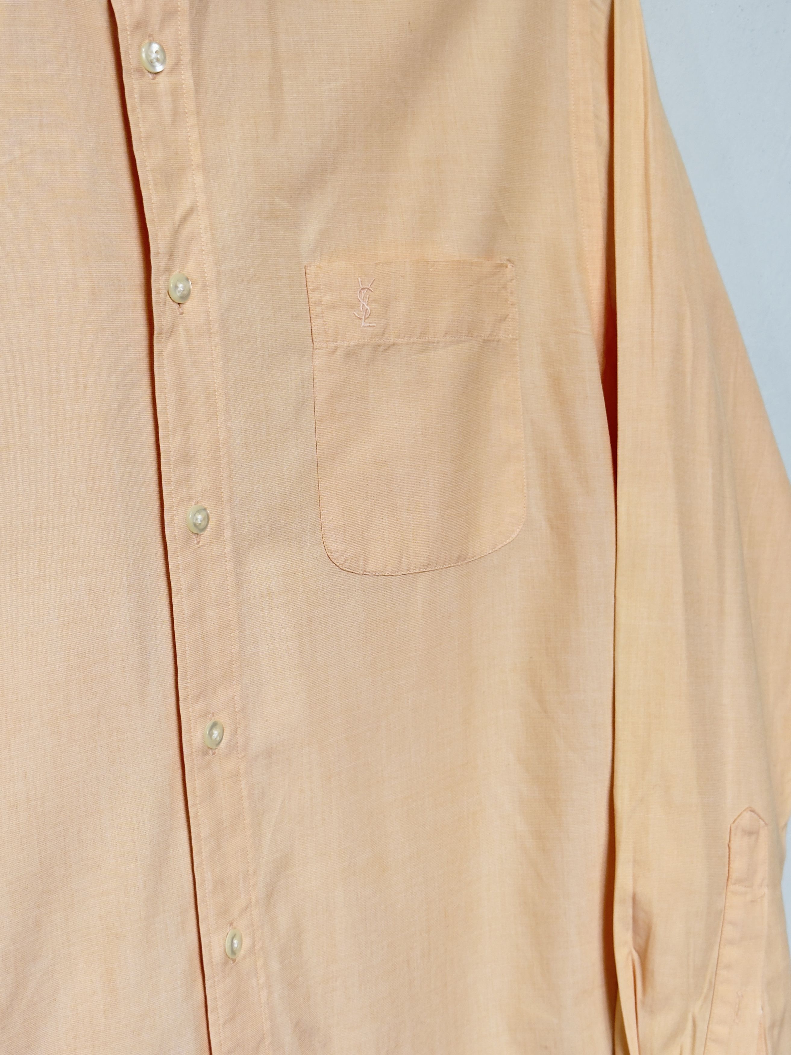 Yves Saint Laurent 🔥 ysl orange shirt Yves Saint Laurent size M Size US M / EU 48-50 / 2 - 3 Thumbnail