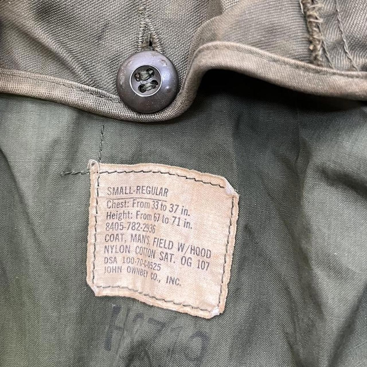 Vintage Vintage M65 Army Winter Parka Faux Fur Hood 8405-782-2936 Size US S / EU 44-46 / 1 - 8 Thumbnail