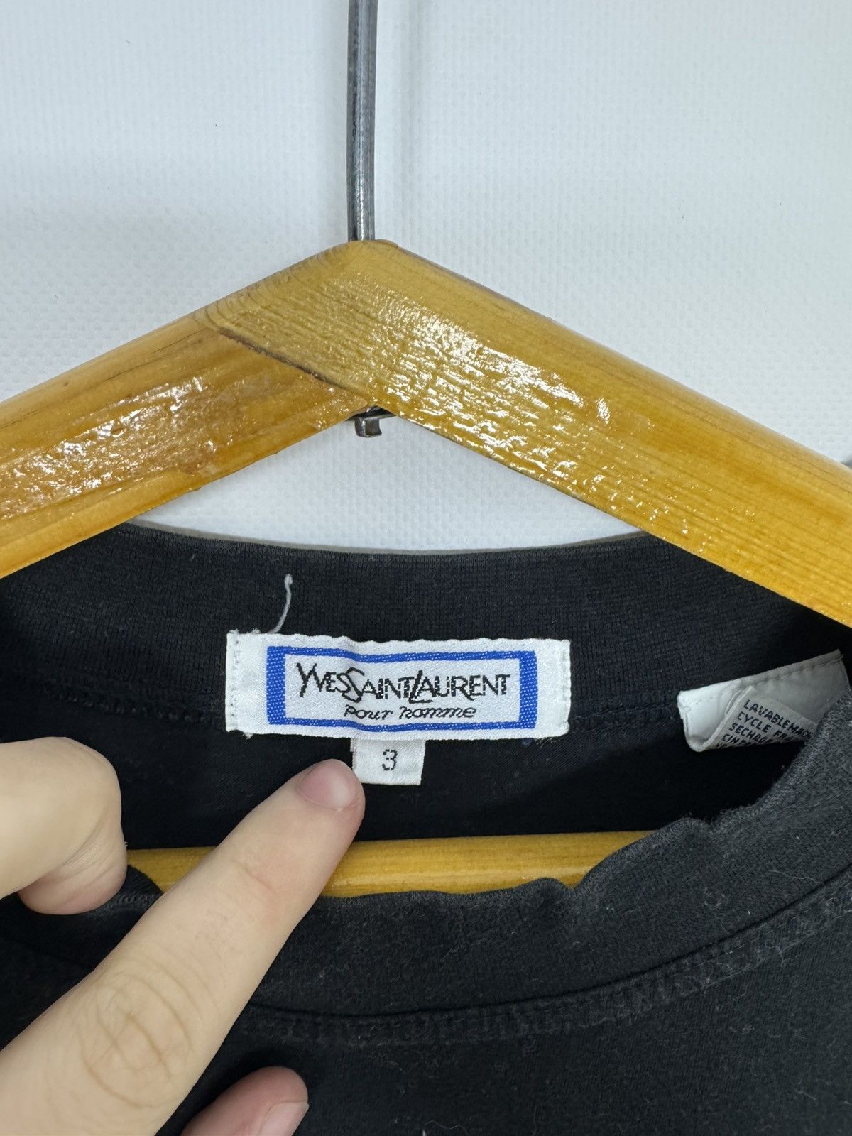 Yves Saint Laurent Rare 80’s Vintage Yves Saint Laurent Shirt YSL Tee Size US M / EU 48-50 / 2 - 8 Thumbnail