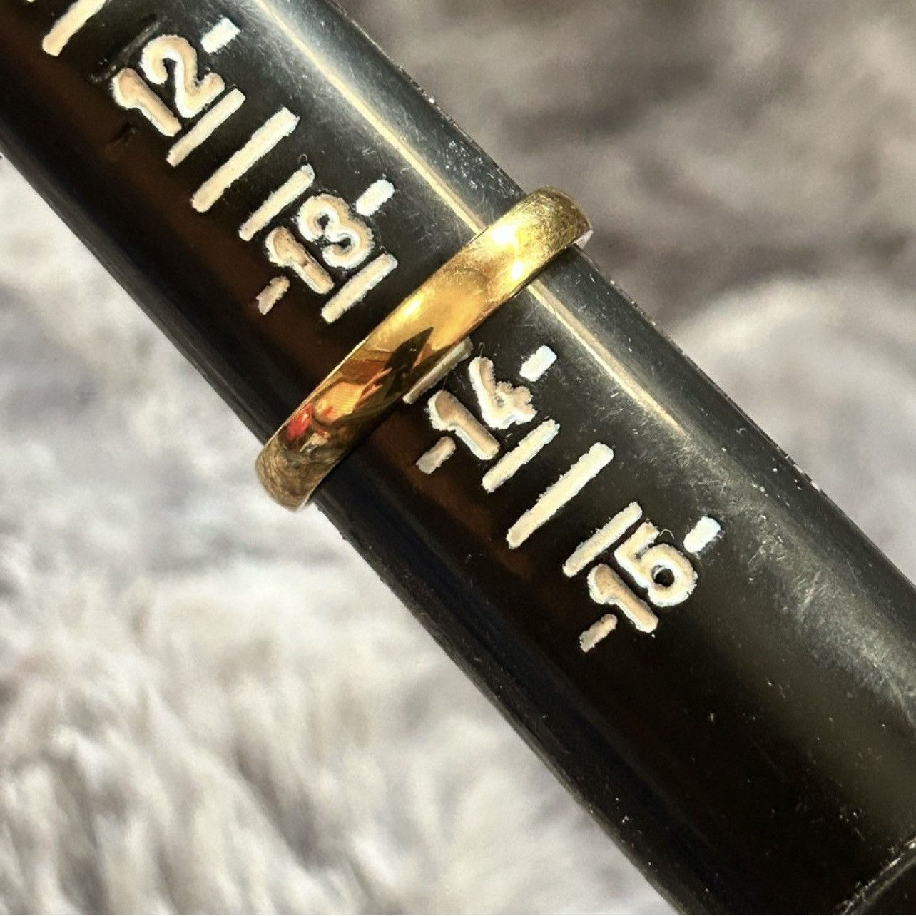 Jewelry Men’s 18kt solid yellow gold 4mm classic dome band NIB 13.5 Size ONE SIZE - 9 Thumbnail