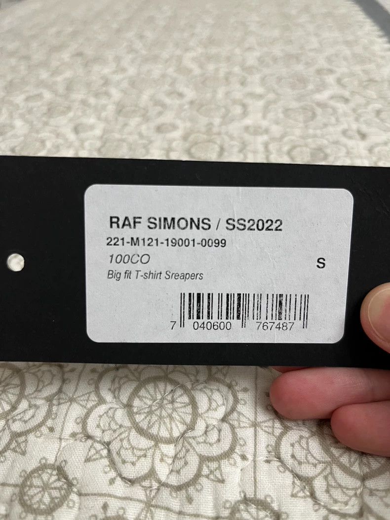 Raf Simons Raf Simons 22ss rock tour short sleeves Size US XS / EU 42 / 0 - 8 Thumbnail