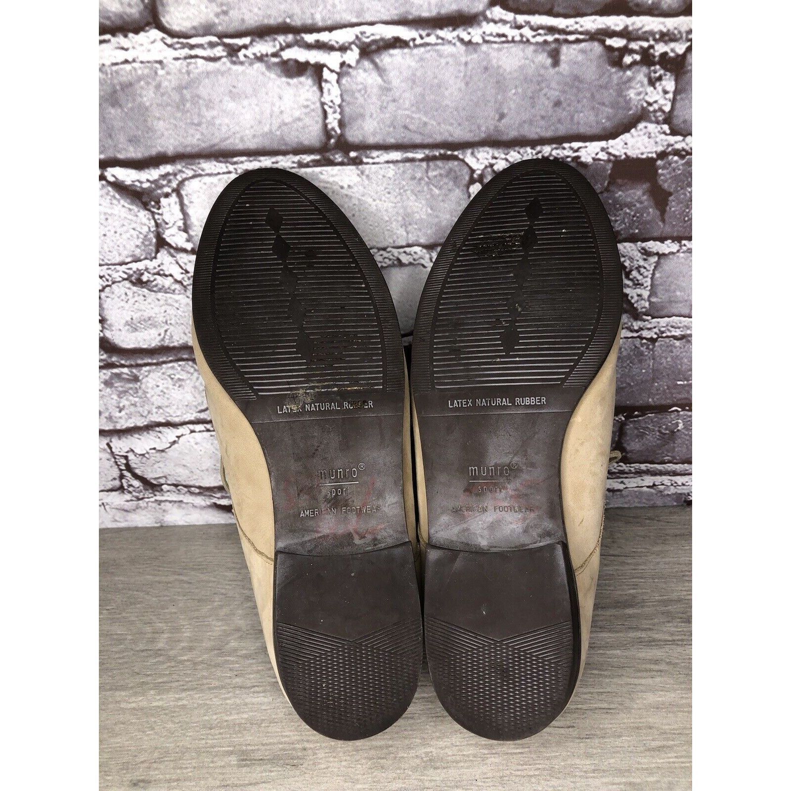 Other MUNRO AMERICAN Beige Nubuck Ivory Suede Oxfords Lace Shoes W Size US 10 / IT 40 - 19 Thumbnail