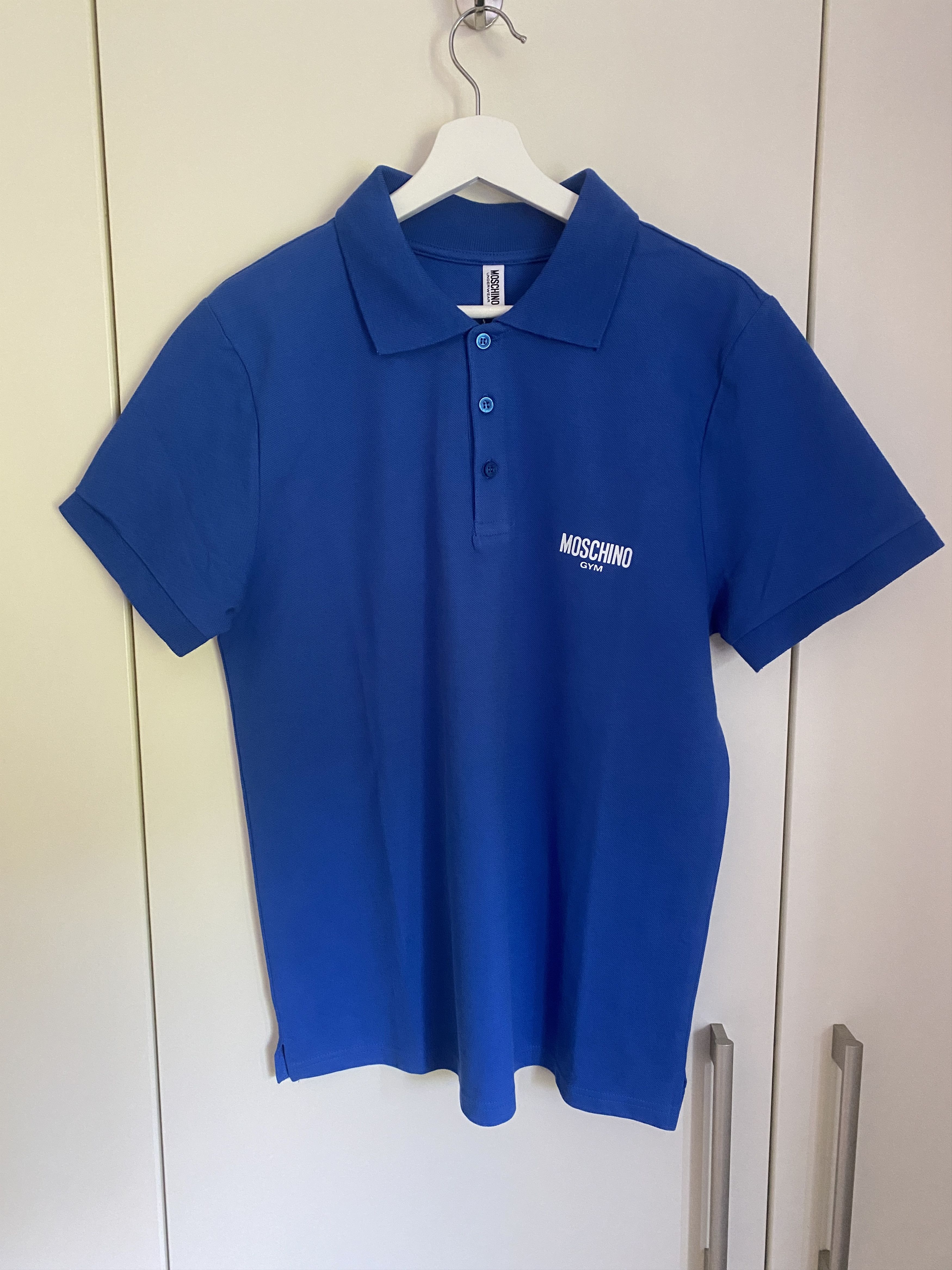 Moschino MOSCHINO Gym Polo Shirt Size US M / EU 48-50 / 2 - 1 Thumbnail