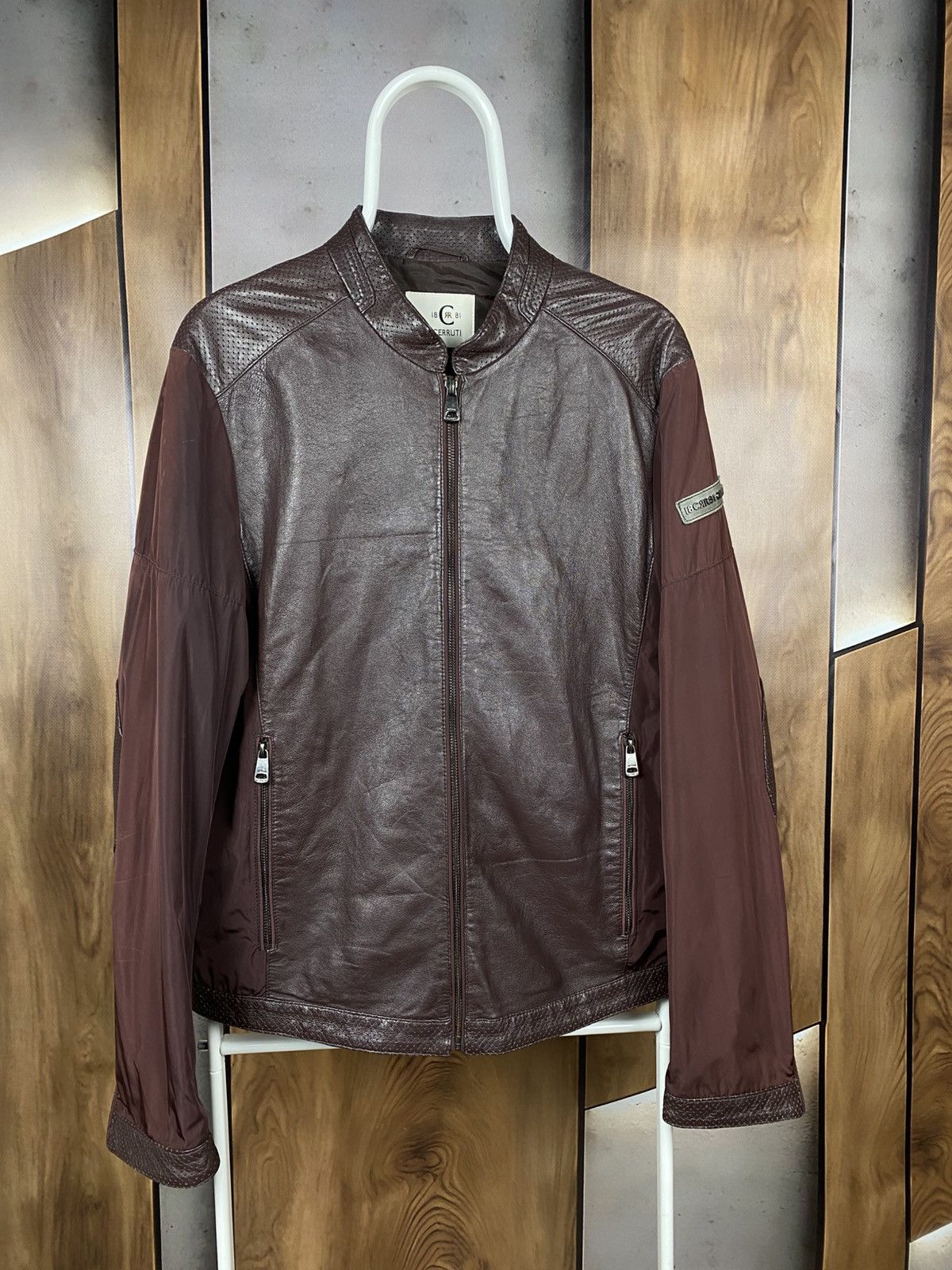 Cerruti 1881 🐊Lather Jacket Cerruti 1881 Path Logo Size 50🐊 Size US M / EU 48-50 / 2 - 1 Thumbnail