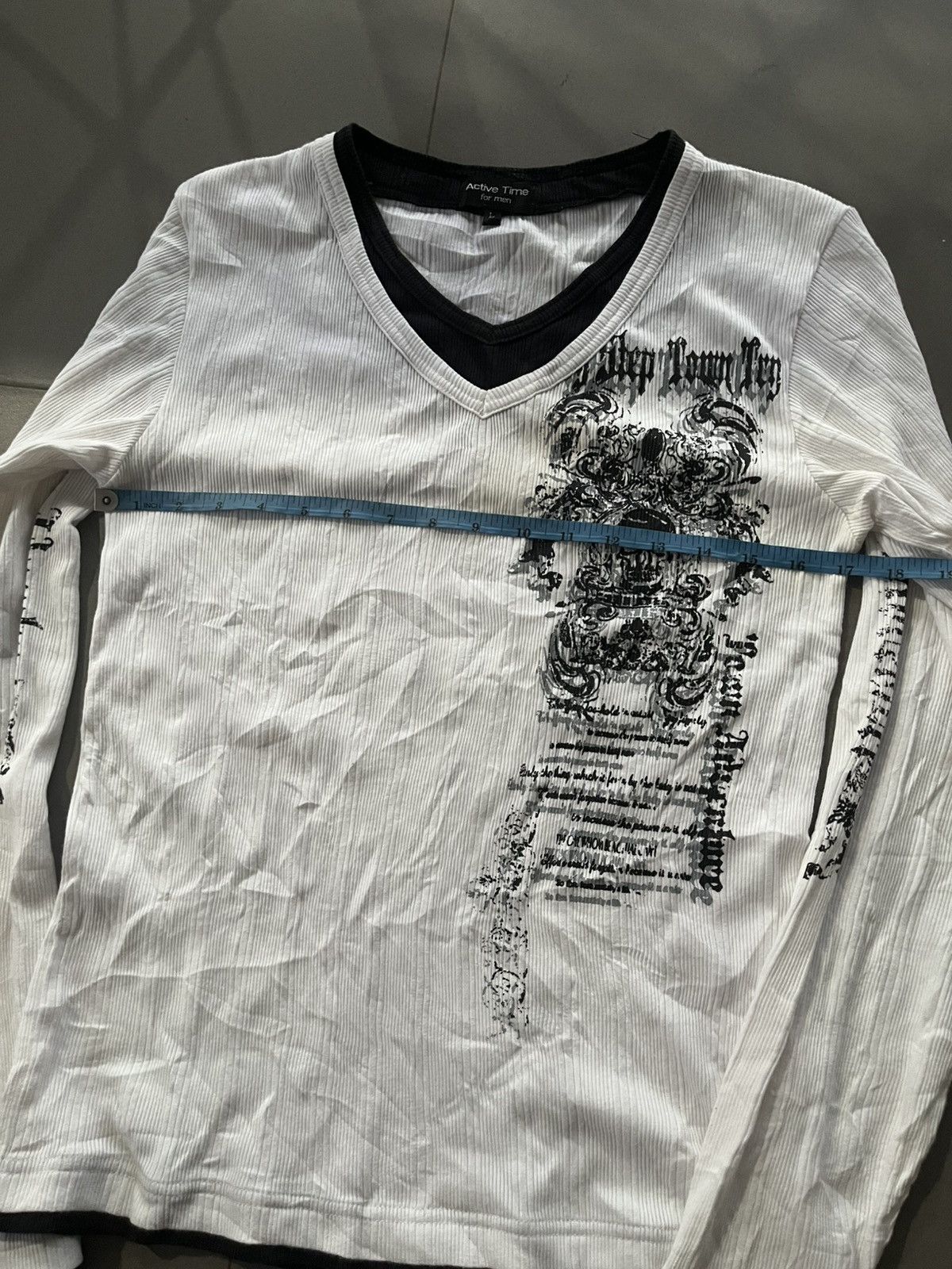 If Six Was Nine JAPANESE ACTIVE TIME POEM GOTHIC PUNK STYLE LONG SLEEVE Size US M / EU 48-50 / 2 - 12 Thumbnail