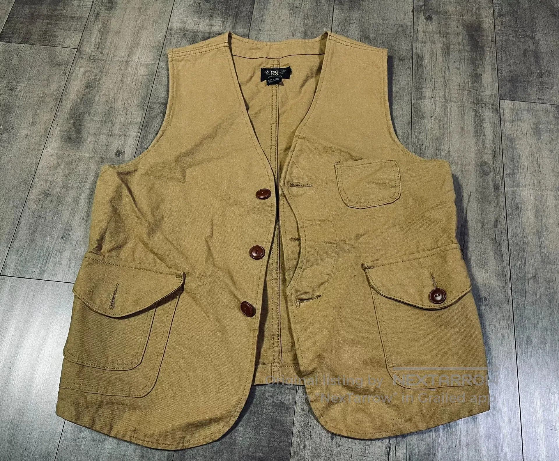 RRL Ralph Lauren RRL Vintage Workwear Vest. Size US M / EU 48-50 / 2 - 1 Thumbnail