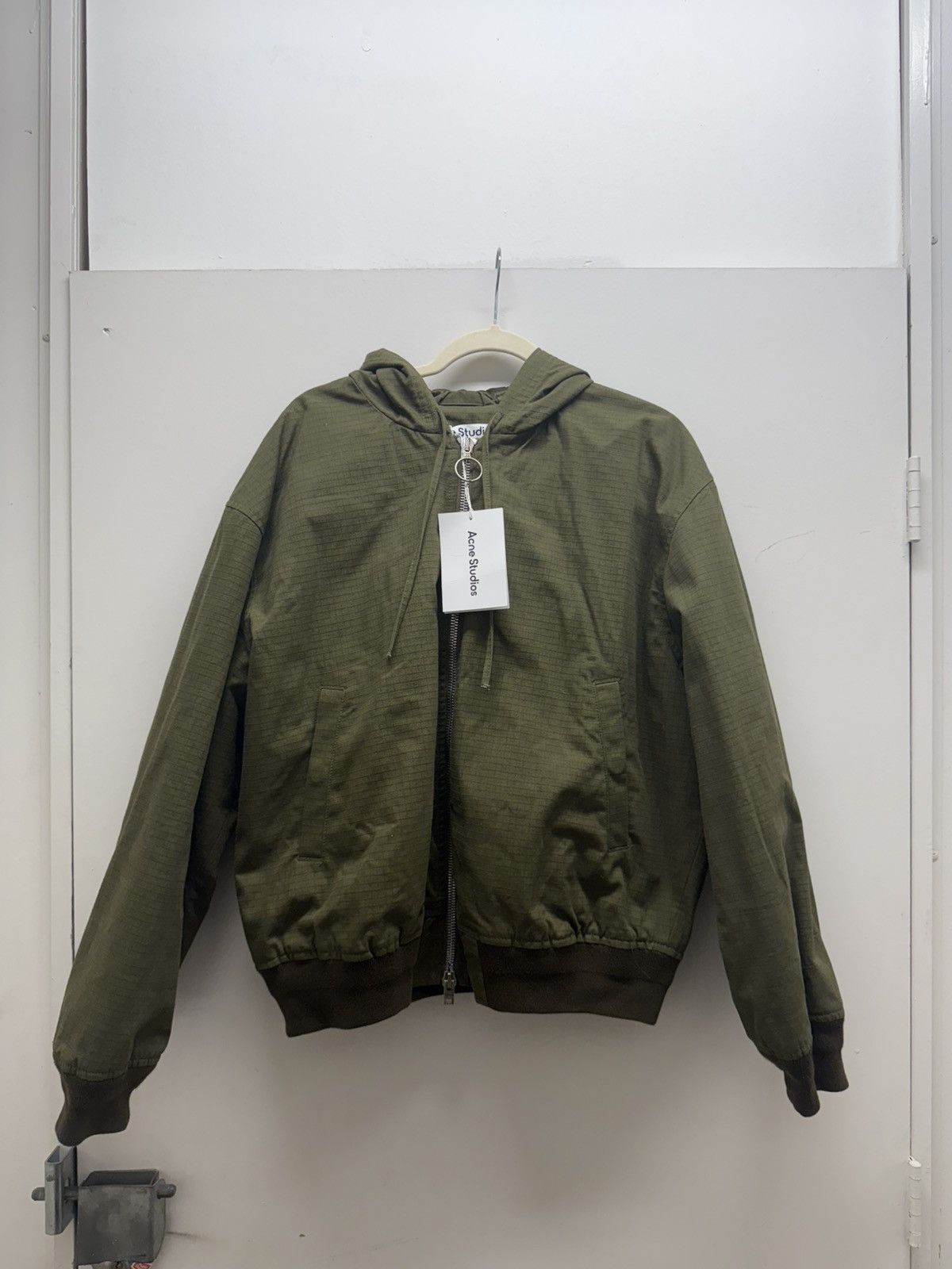 Acne Studios Acne Studios Bomber Olive Green 46US/36EU Size US L / EU 52-54 / 3 - 1 Thumbnail