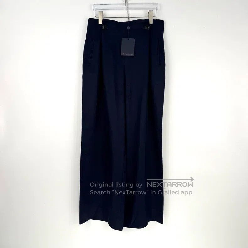 Louis Vuitton Louis Vuitton Navy blue presbyopic leather marked semi-she Size US 42 / EU 58 - 3 Thumbnail