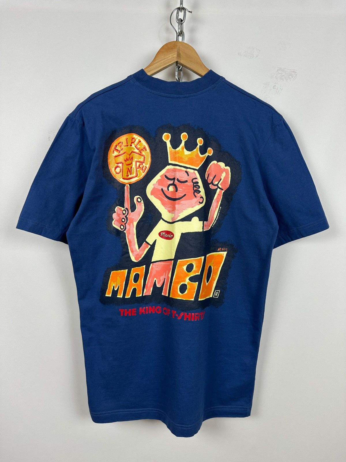 Mambo 1998 Vintage Mambo Graphic King of T-Shirt Crown Surf Skate Size US S / EU 44-46 / 1 - 1 Thumbnail
