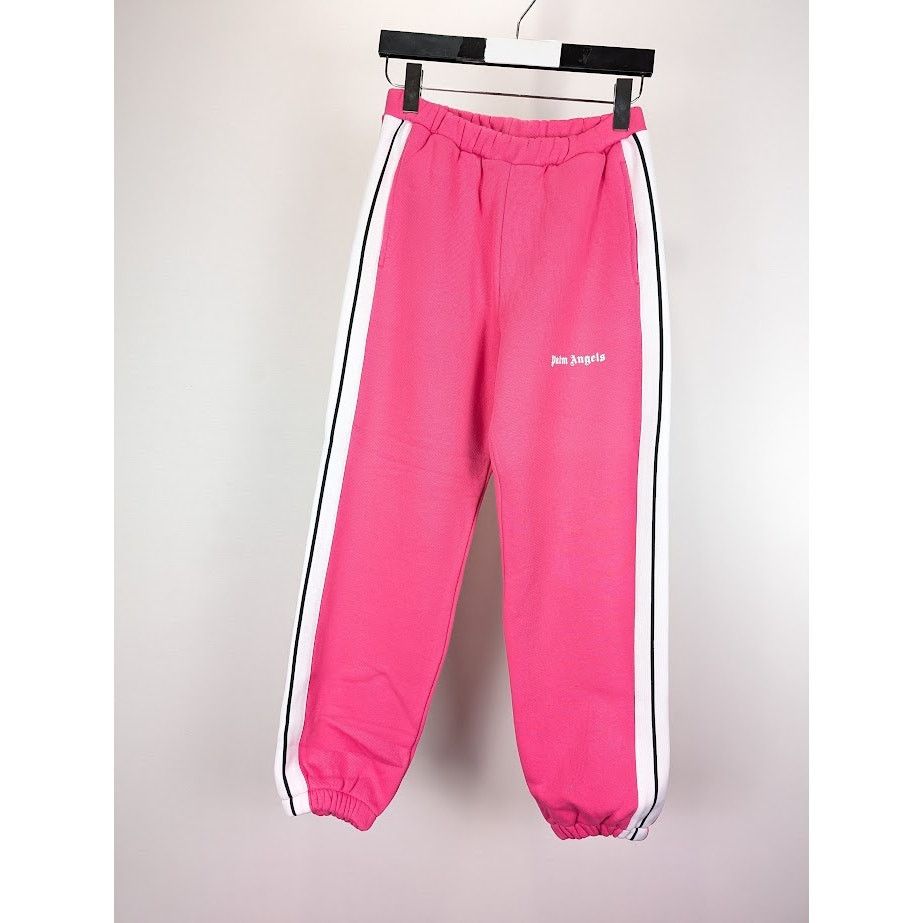 Palm Angels o1rshd1 Classic Logo Sweatpants & Joggers in Fuchsia White Size US 30 / EU 46 - 2 Thumbnail