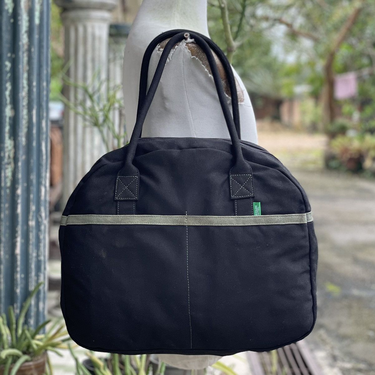United Colors Of Benetton United Color of Benetton Cotton Shoulder Bag/Mini Luggage Size ONE SIZE - 2 Thumbnail