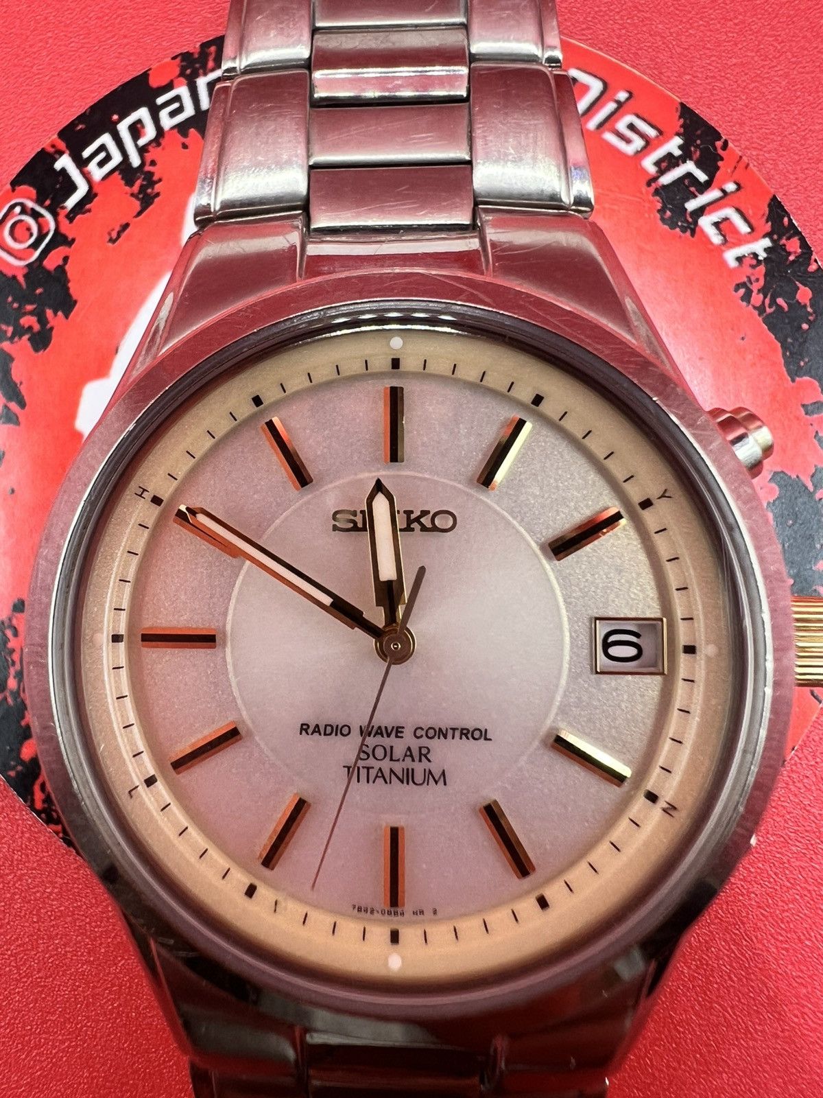 Seiko Seiko Solar Titanium Radio Wave control 7B42-0AN0 Size ONE SIZE - 2 Thumbnail