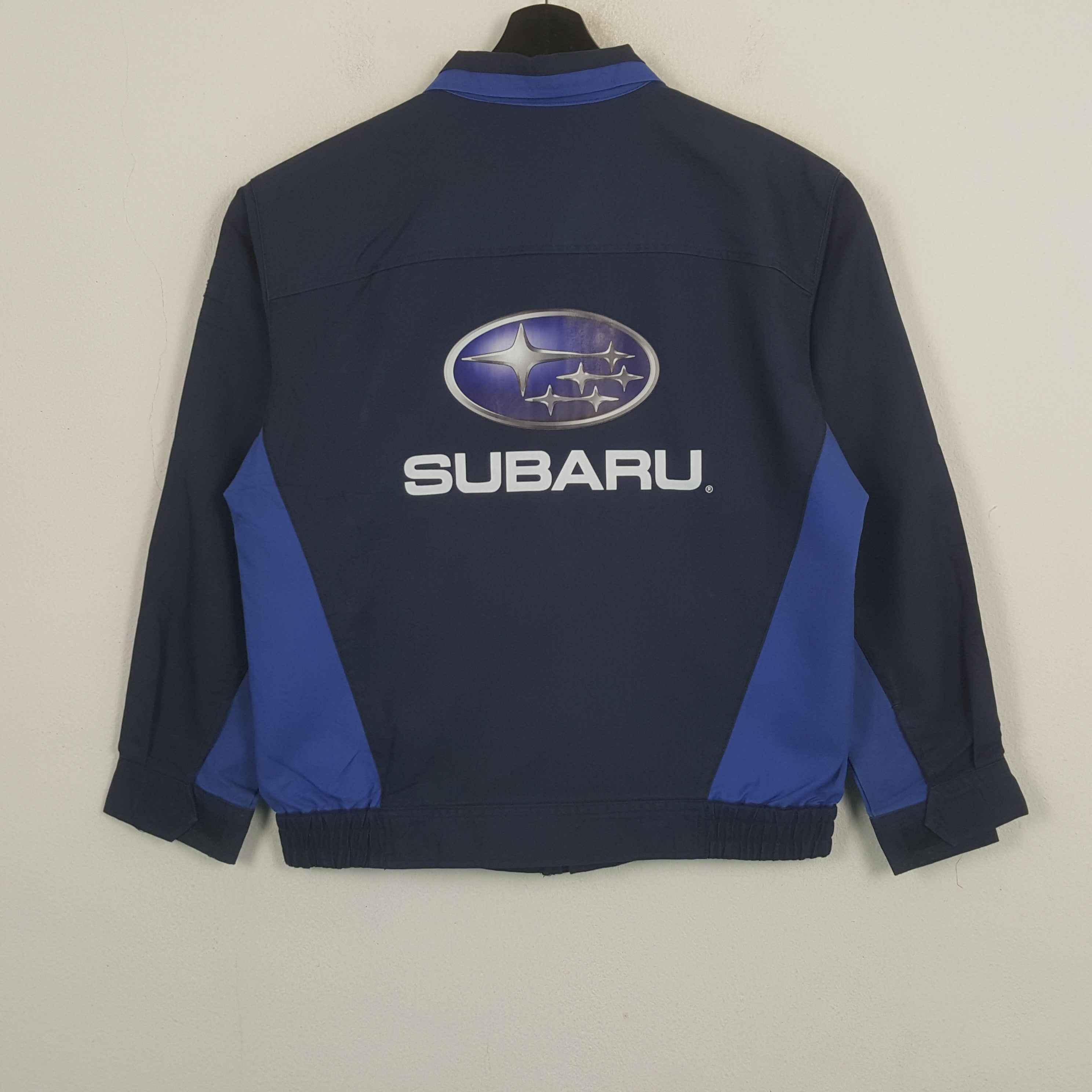 Vintage Subaru Japanese Motorsports Custom Art Jacket RR17 Size US M / EU 48-50 / 2 - 1 Thumbnail