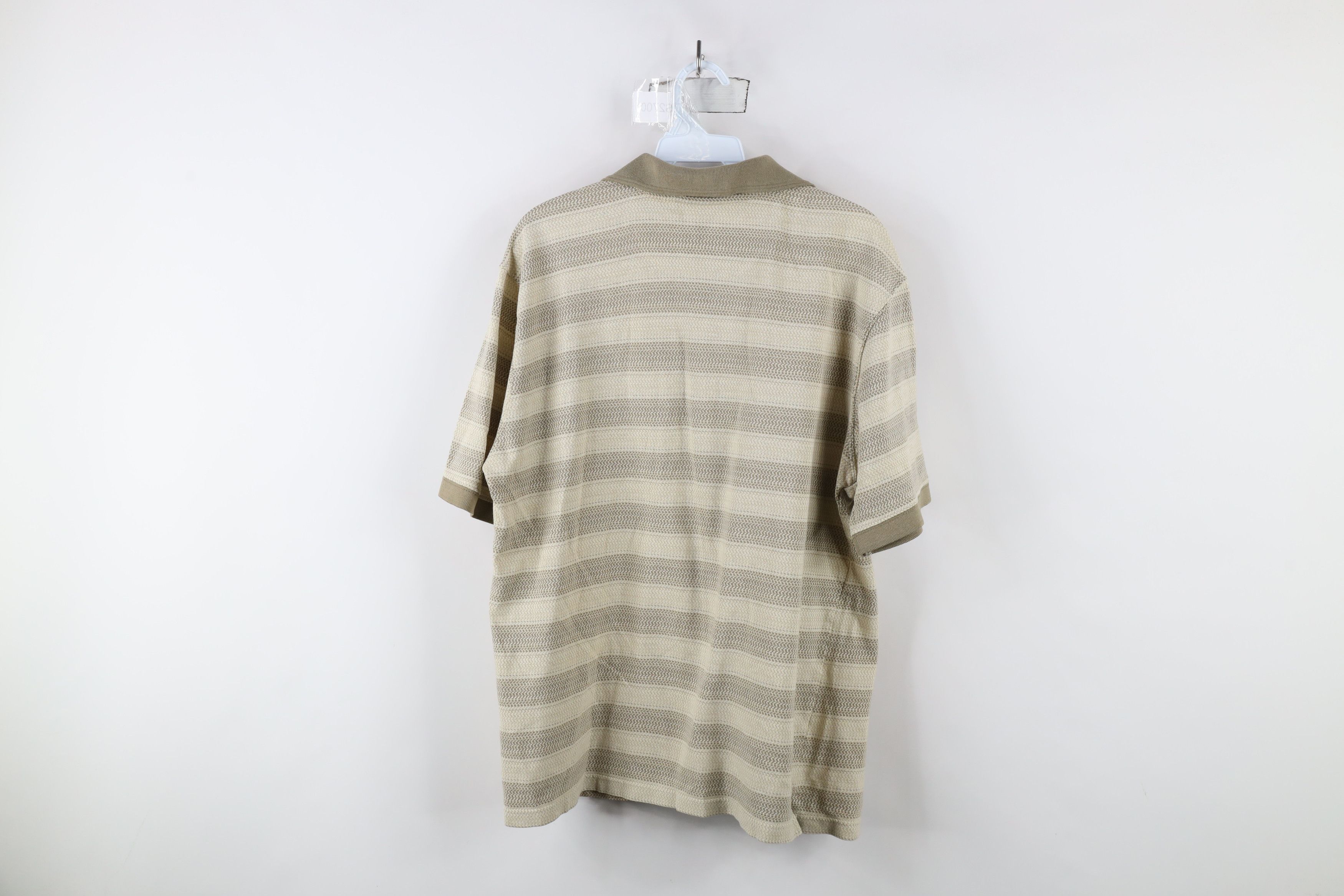 Vintage Vintage 90s Streetwear Knit Short Sleeve Golf Polo Shirt Size US L / EU 52-54 / 3 - 7 Thumbnail
