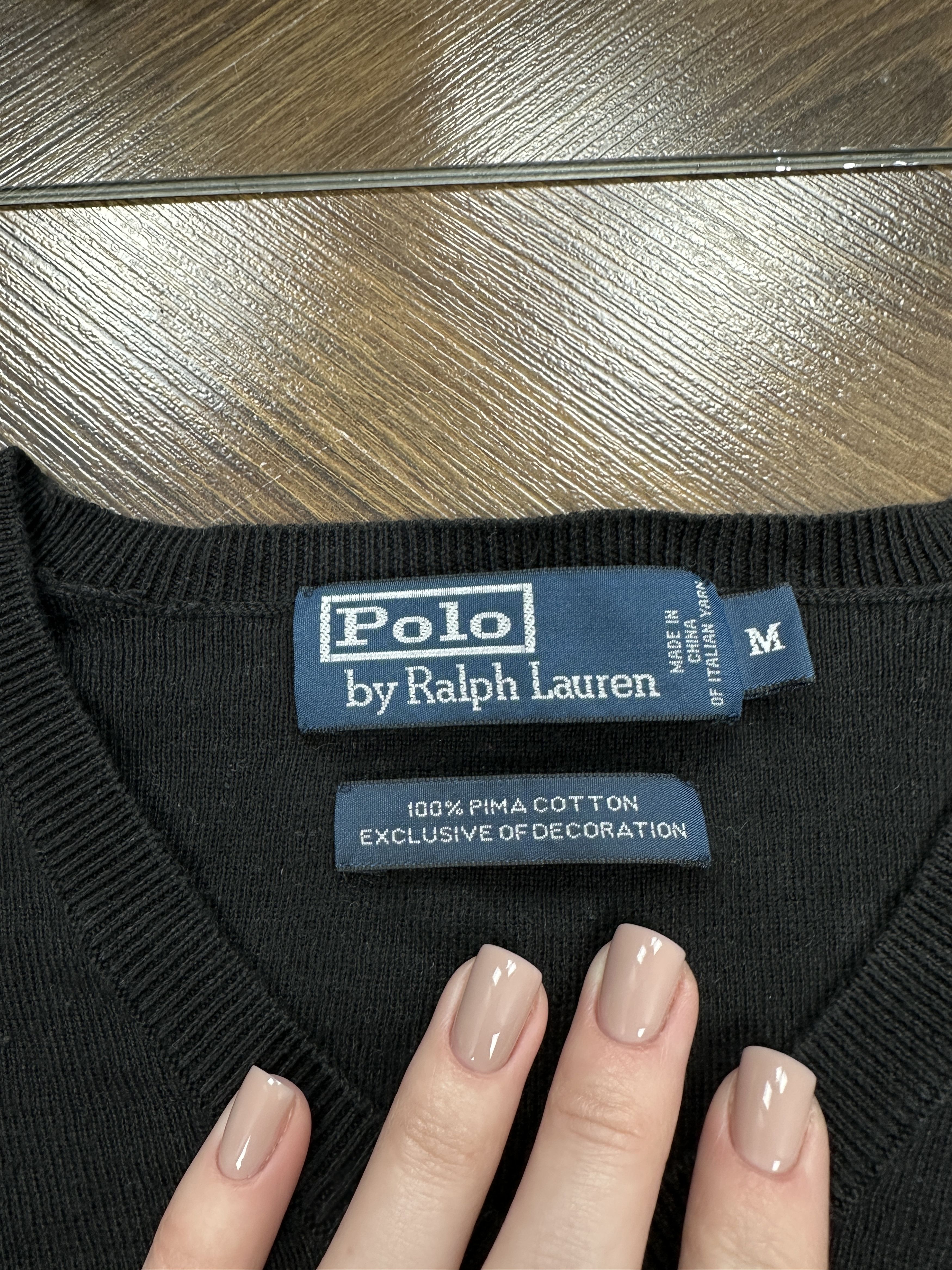 Polo Ralph Lauren × Ralph Lauren Polo Ralph Lauren Mens V-Neck Sweater Size US M / EU 48-50 / 2 - 3 Thumbnail