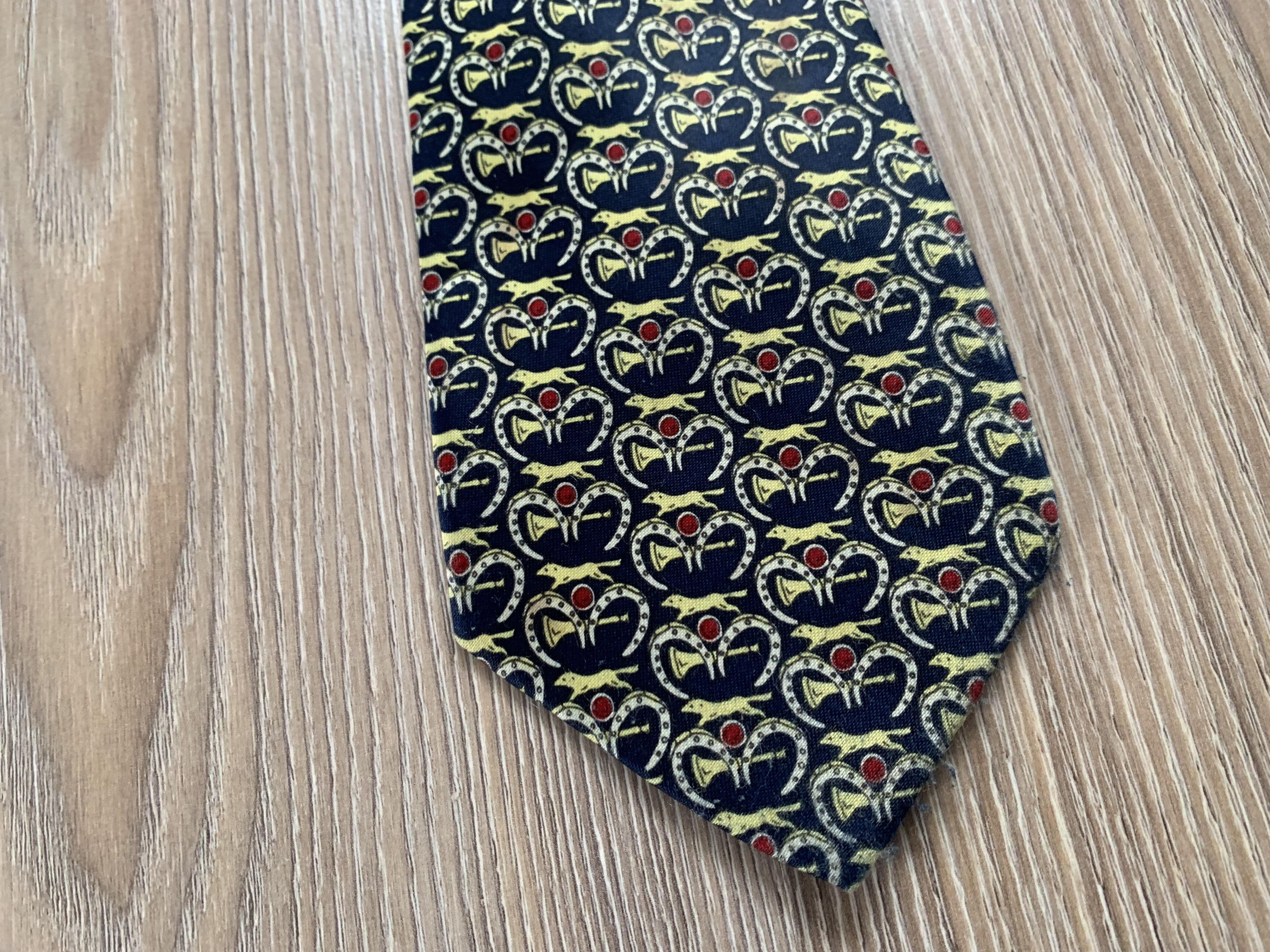 Other Charlize Italian Monogram Silk Tie Size ONE SIZE - 4 Thumbnail