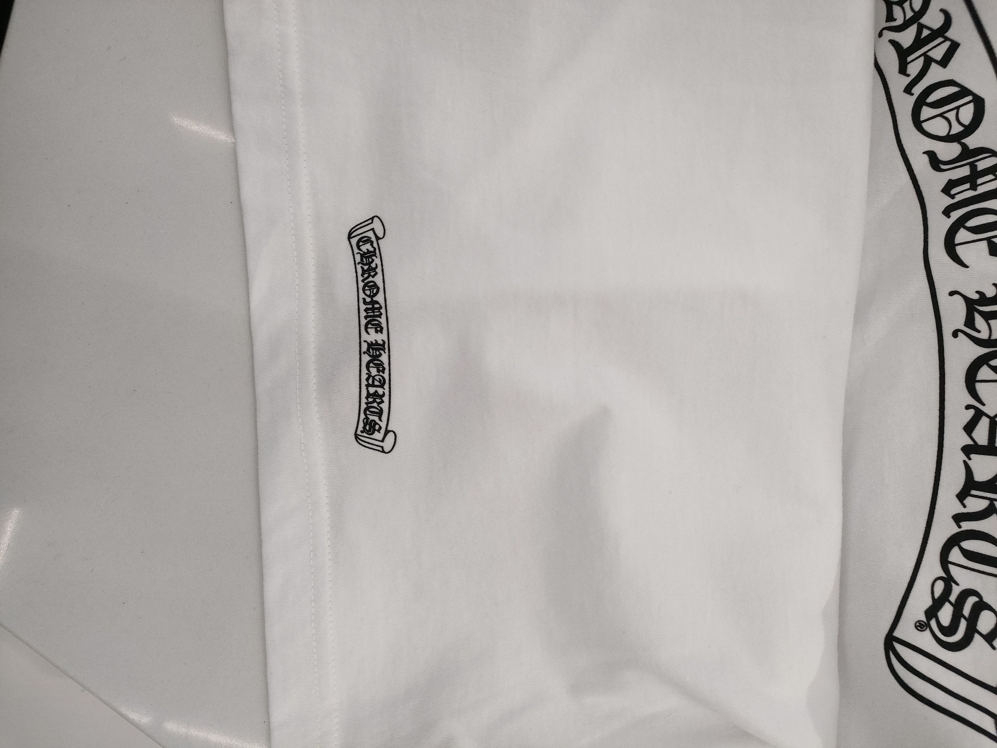 Chrome Hearts Chrome Hearts Scroll Short Sleeves Tee Size US S / EU 44-46 / 1 - 4 Thumbnail