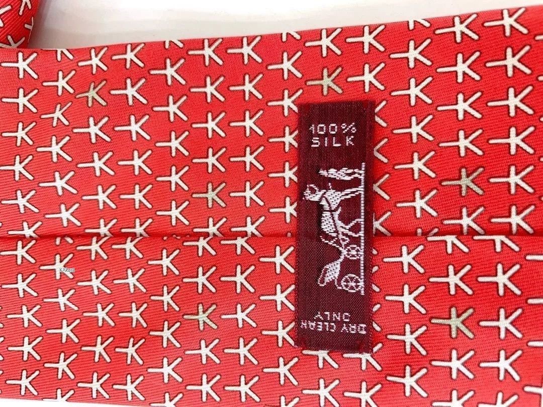 Hermes Hermes Limited Men's Silk Tie Size ONE SIZE - 6 Thumbnail