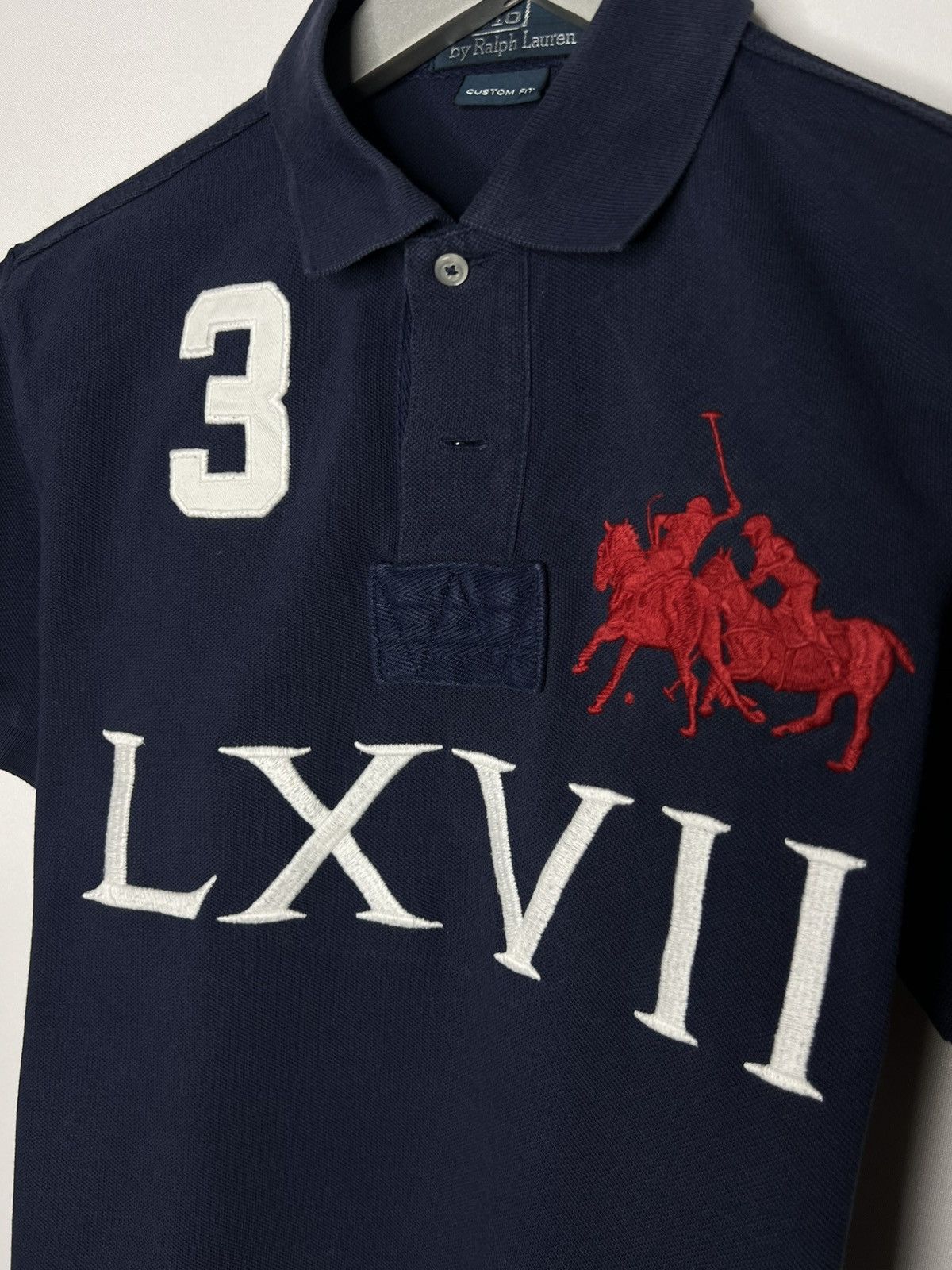 Polo Ralph Lauren Polo Ralph Lauren Polo #3 Big Pony Logo Shirt Short Sleeve Size US S / EU 44-46 / 1 - 6 Thumbnail