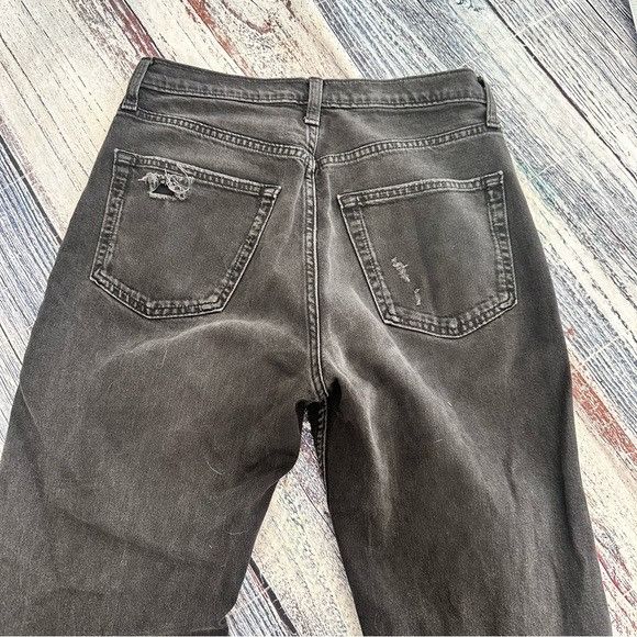 Gap GAP 90’s Loose High Rise in Washed Black Women’s Jeans Size 28" / US 6 / IT 42 - 4 Thumbnail