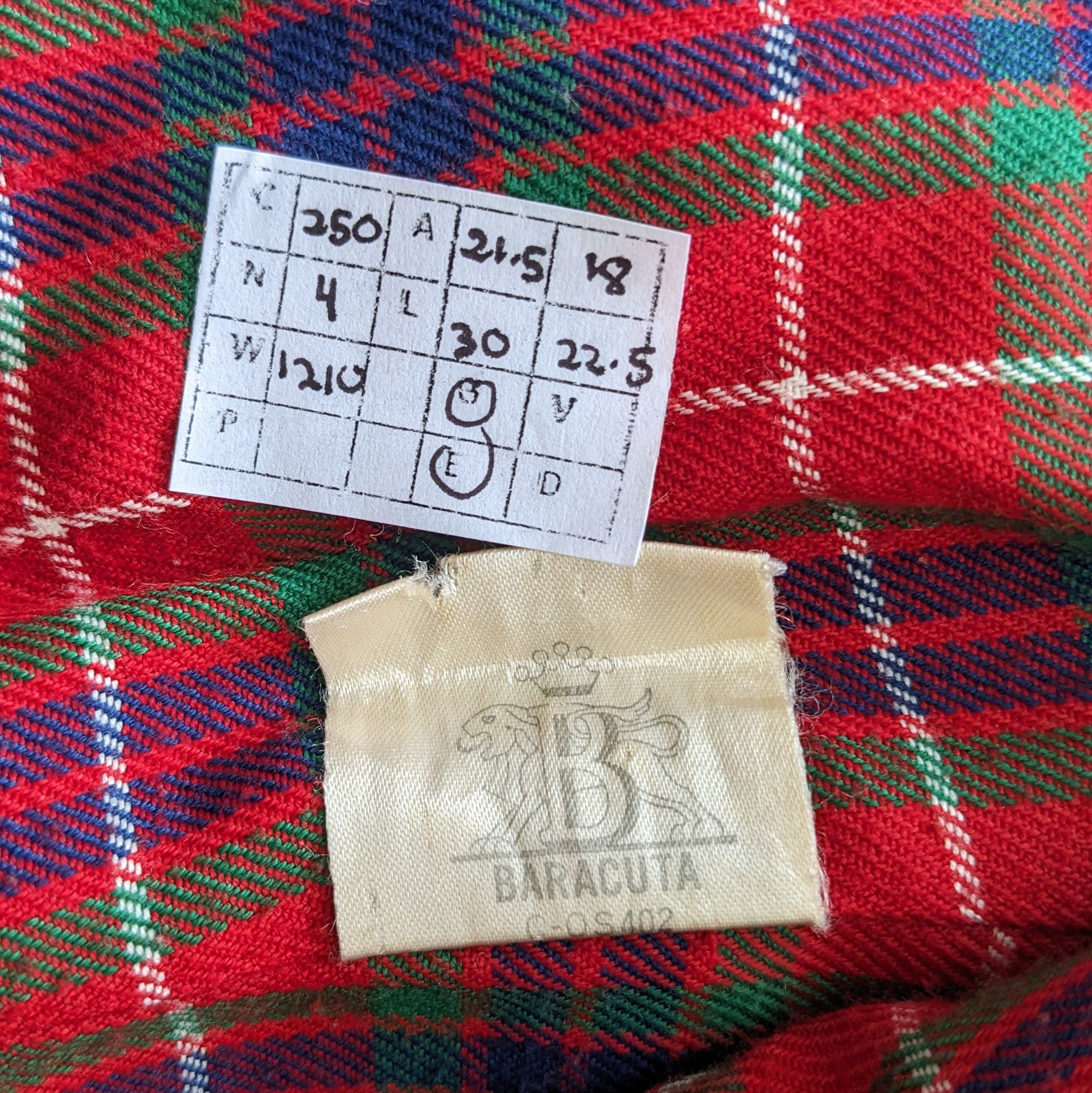 Baracuta Vintage BARACUTA Designer Brand Winter Style Jacket Size US M / EU 48-50 / 2 - 8 Thumbnail