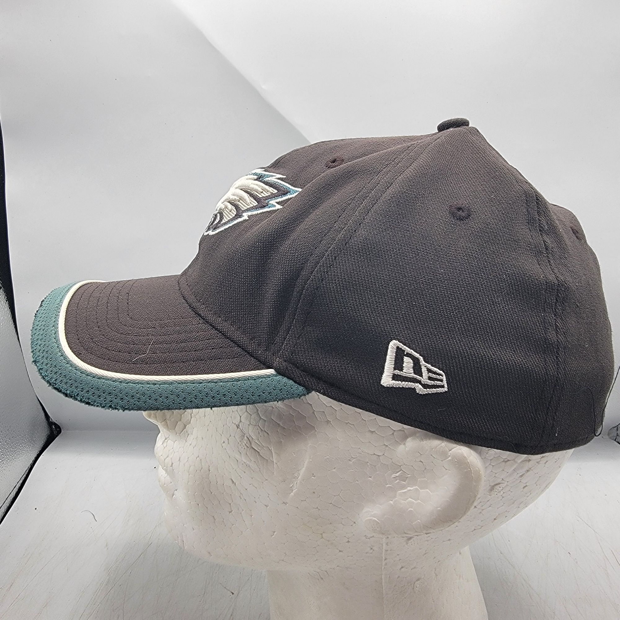 New Era Philadelphia Eagles New Era 39Thirty NFL Cap S/M Gray Teal S Size ONE SIZE - 2 Thumbnail
