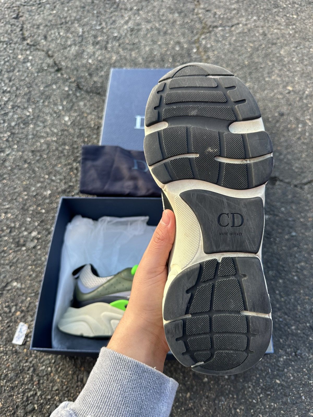 Dior Dior B22 Olive/Green Size US 8 / EU 41 - 11 Thumbnail