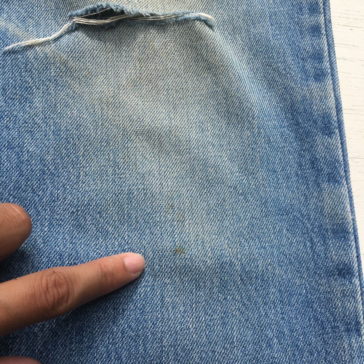 Levi's × Vintage 90s Vintage Levis 515 Jeans Distressed Grunge Size US 35 - 23 Thumbnail