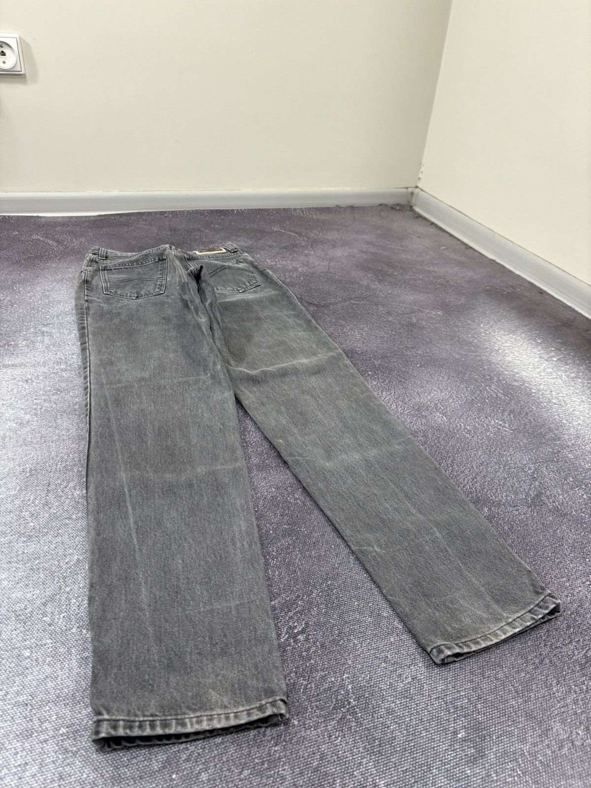 Armani Vintage Armani Jeans 90s Gray Luxury Denim Skinny Jeans Size US 28 / EU 44 - 4 Thumbnail