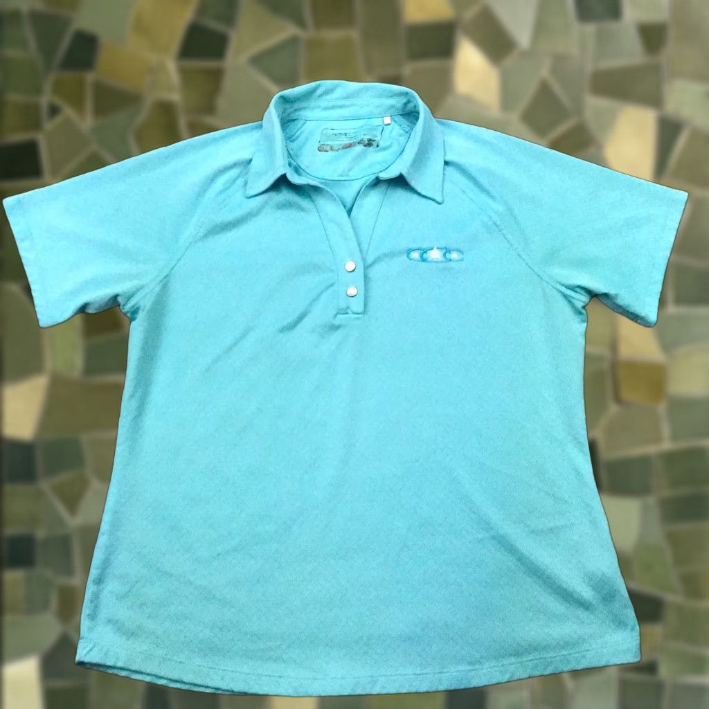 Cutter & Buck Cutter & Buck Womens Golf Shirt Polo Small/Large Blue Embroidered DryTec Classic Fit Size L / US 10 / IT 46 - 1 Thumbnail