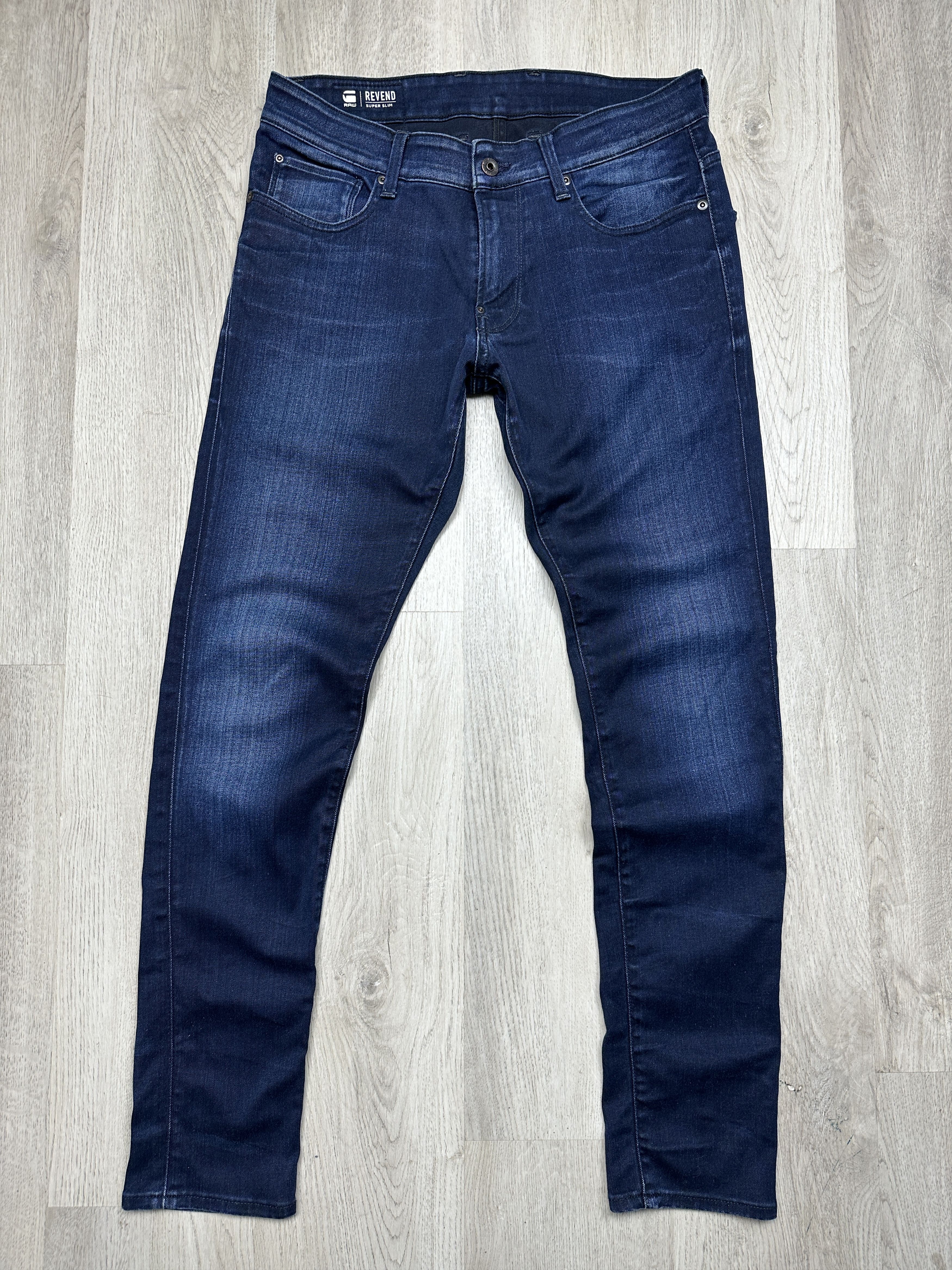 G-Star G Star Raw Mens Revend Super Slim Denim Pants Jeans Size US 33 - 1 Thumbnail