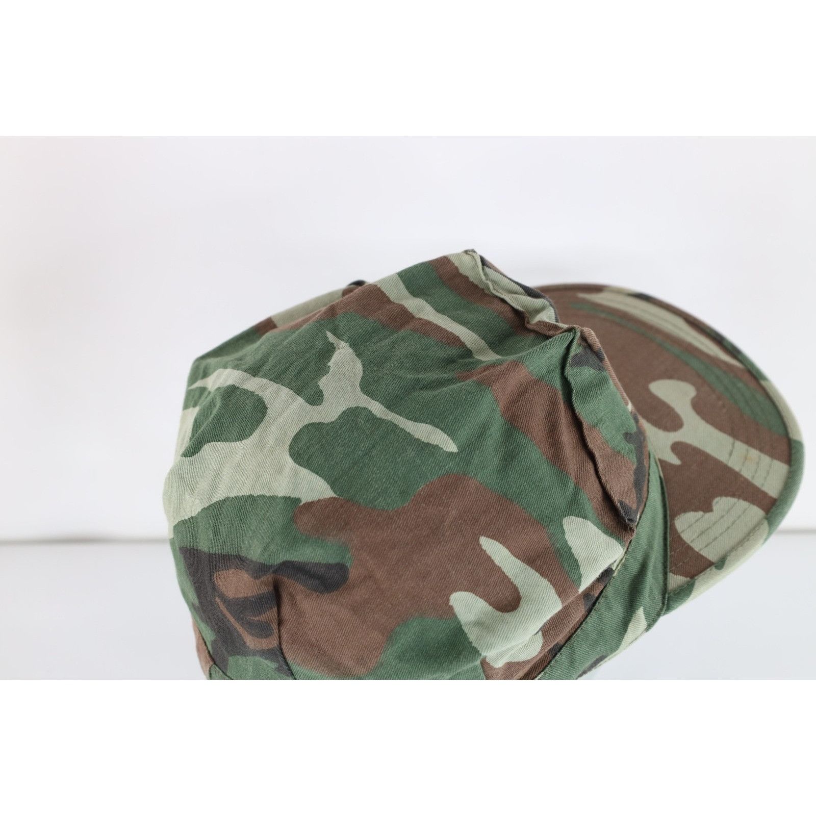 Vintage Vintage 60s 70s Streetwear Military Style Camouflage Hat Size ONE SIZE - 7 Thumbnail