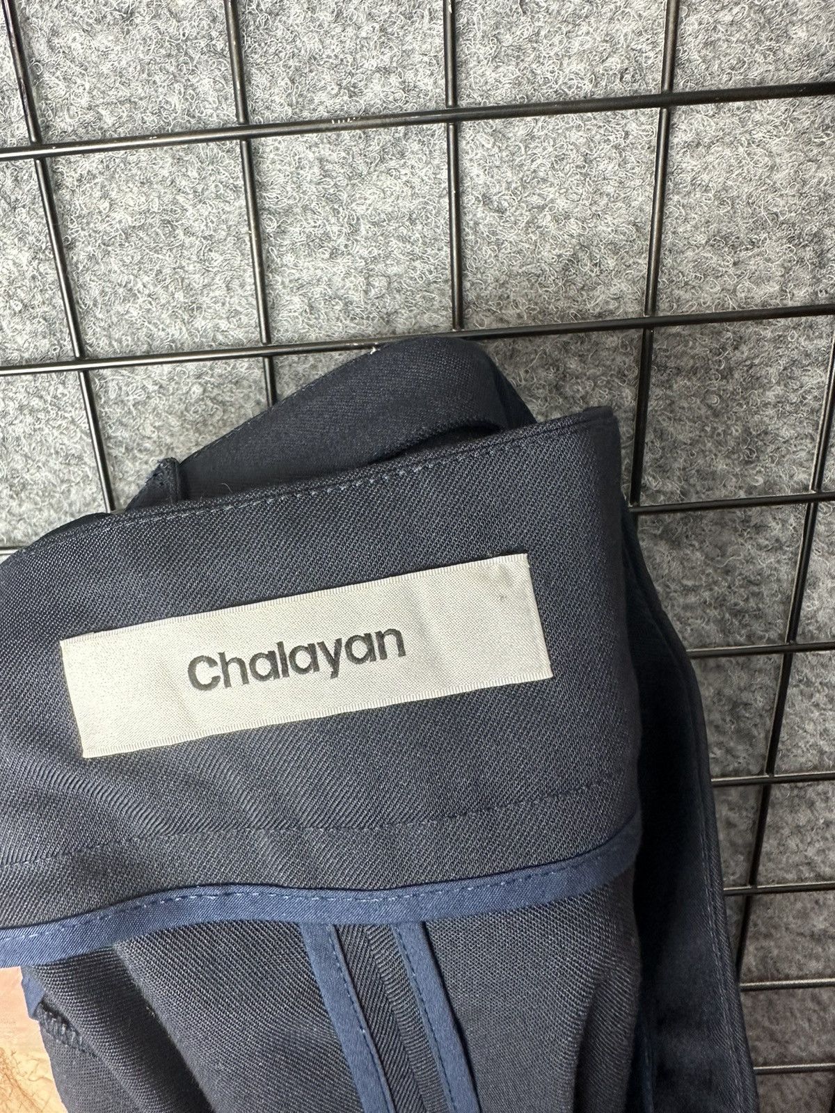 Hussein Chalayan Chalayan SS 18 Designer Mesh Insert Woollen Pants Size 52 Size US 36 / EU 52 - 16 Thumbnail