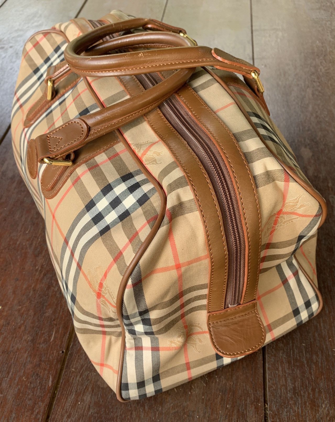 Burberry Vintage Burberry nova check travel bag Size ONE SIZE - 1 Thumbnail