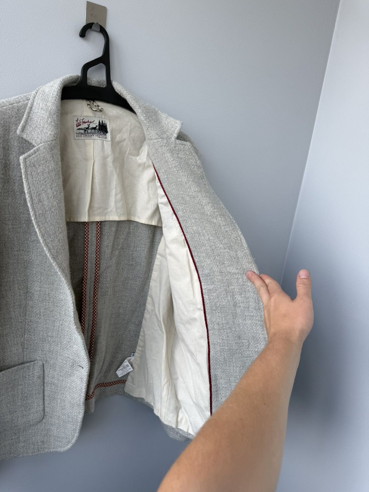 Vintage Luis Trenker Heritage Wool & Alpaka Blazer Size US S / EU 44-46 / 1 - 9 Thumbnail